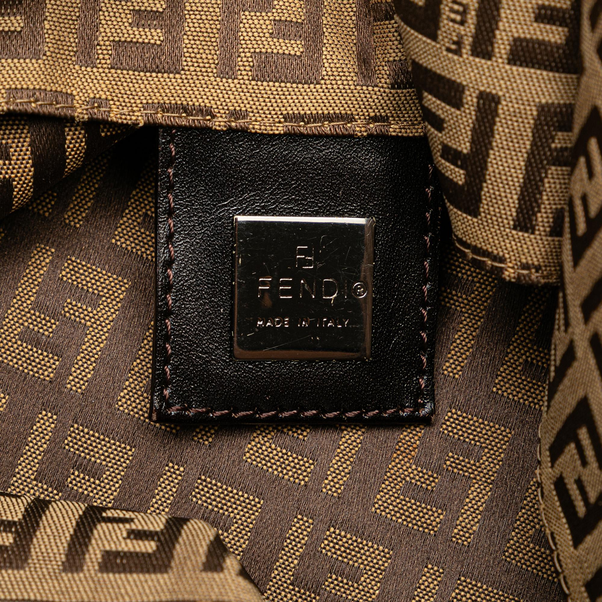 Fendi Zucchino Canvas Tote