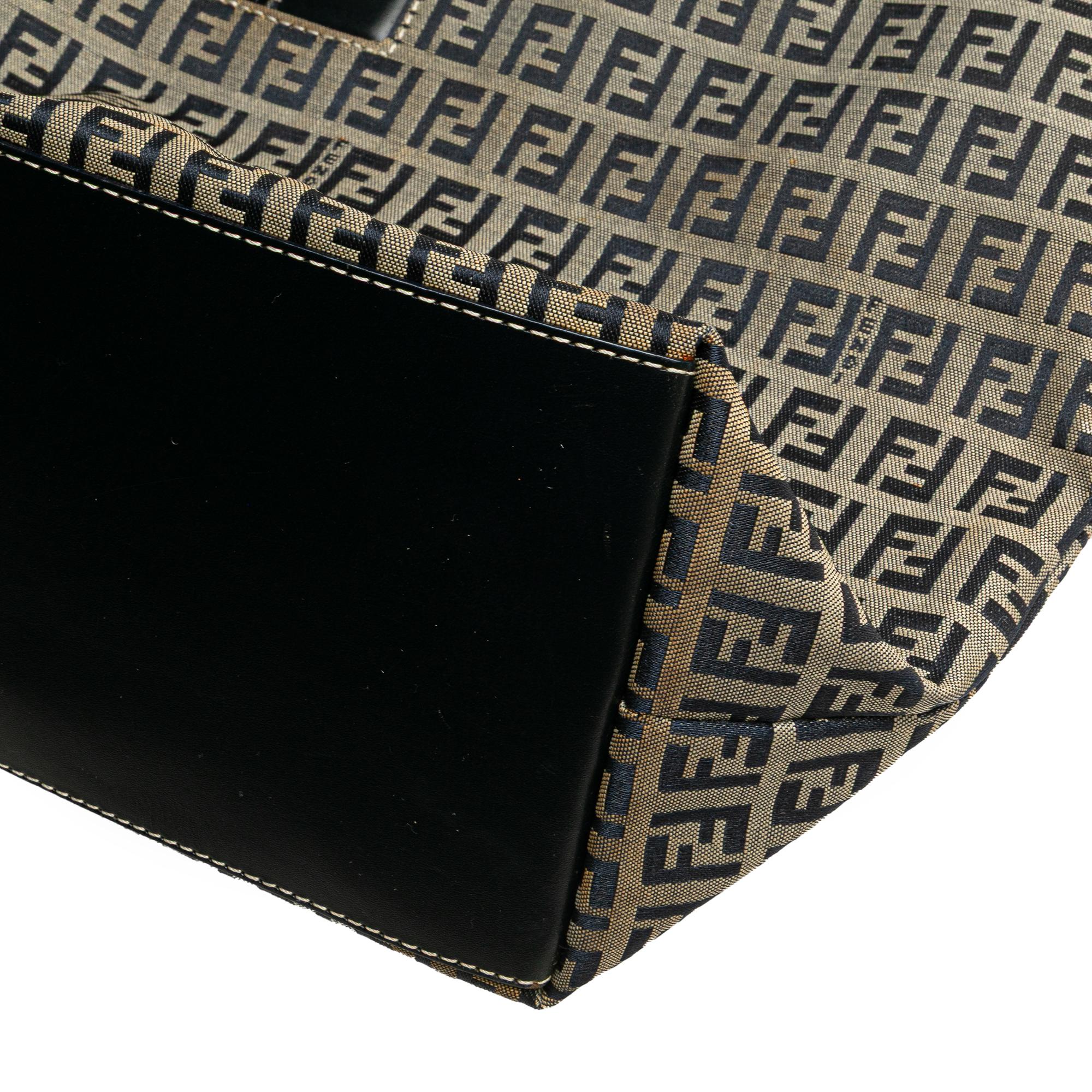 Fendi Zucchino Canvas Tote