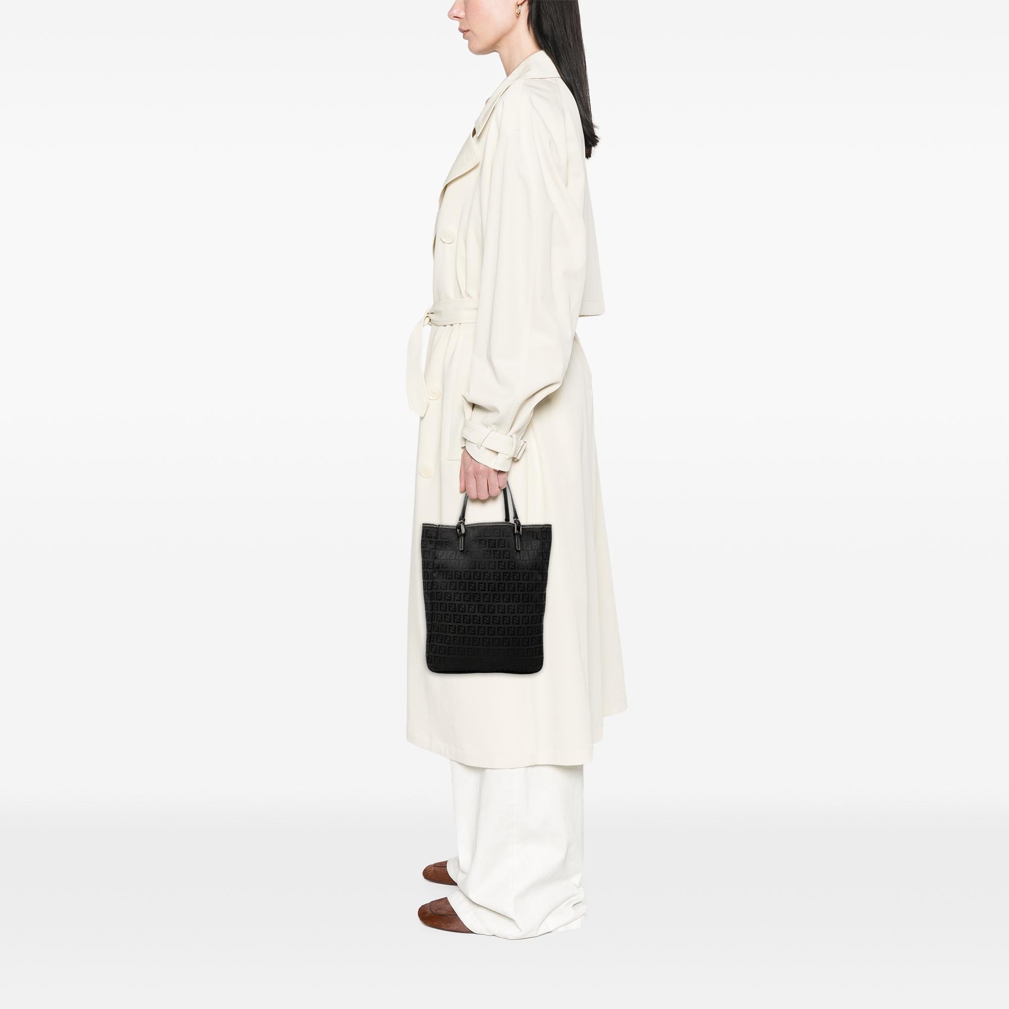 Fendi Zucchino Canvas Tote