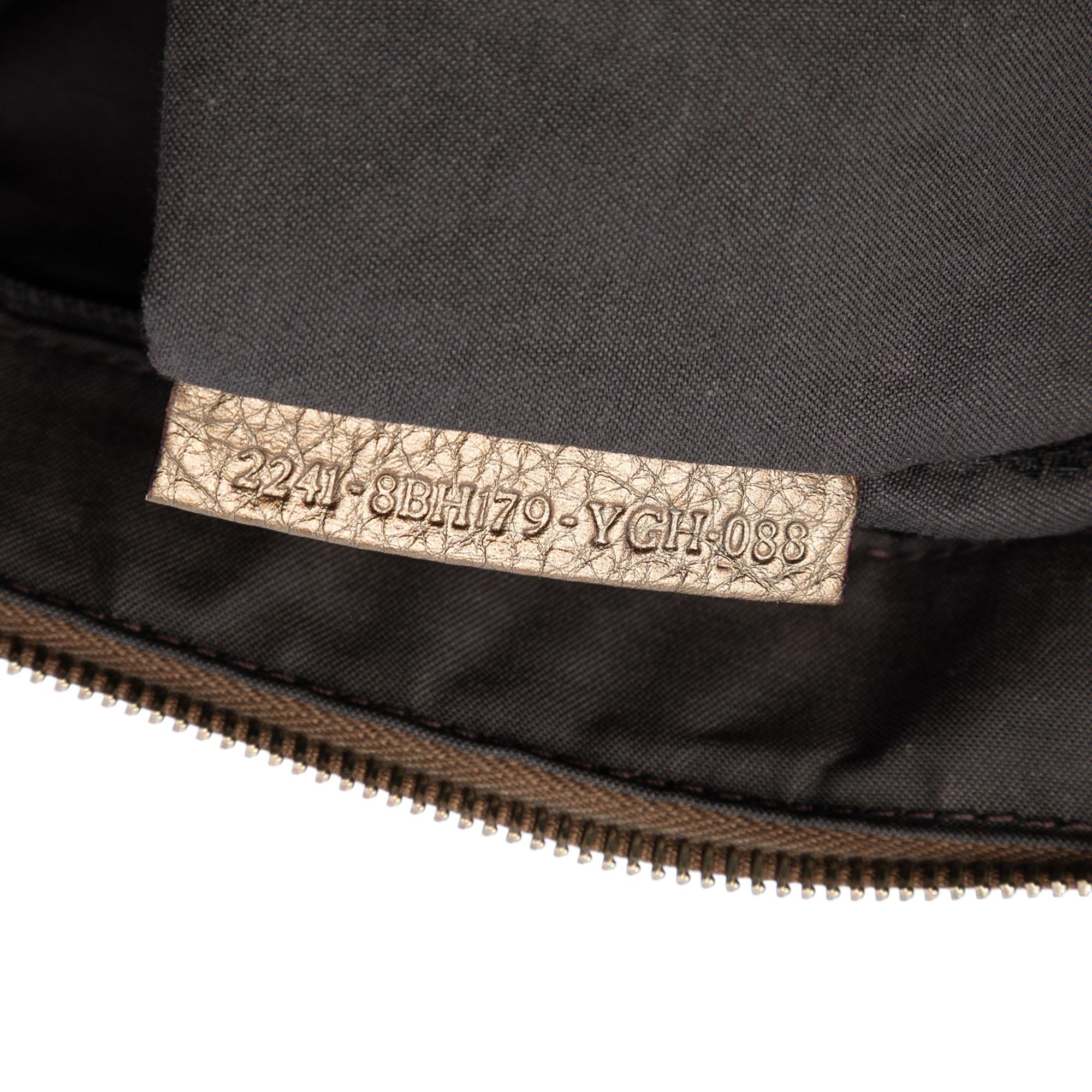 Fendi Zucchino Canvas Tote