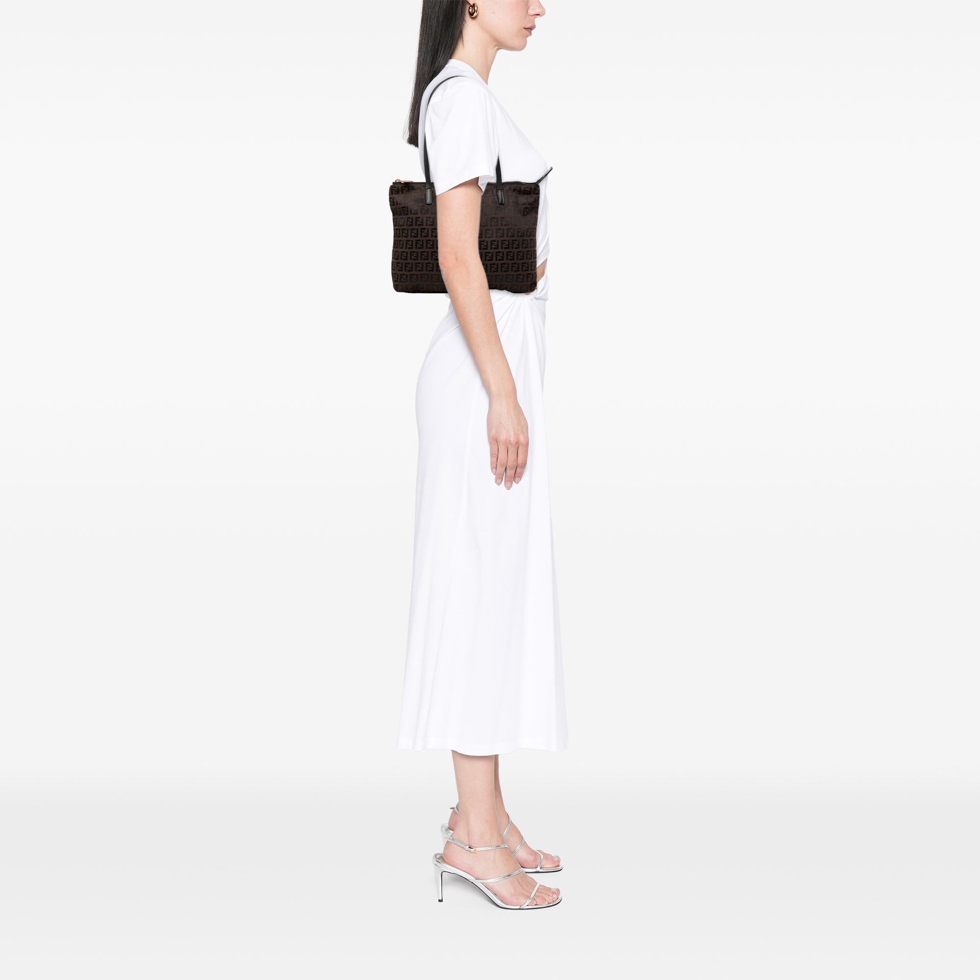 Fendi Zucchino Canvas Tote