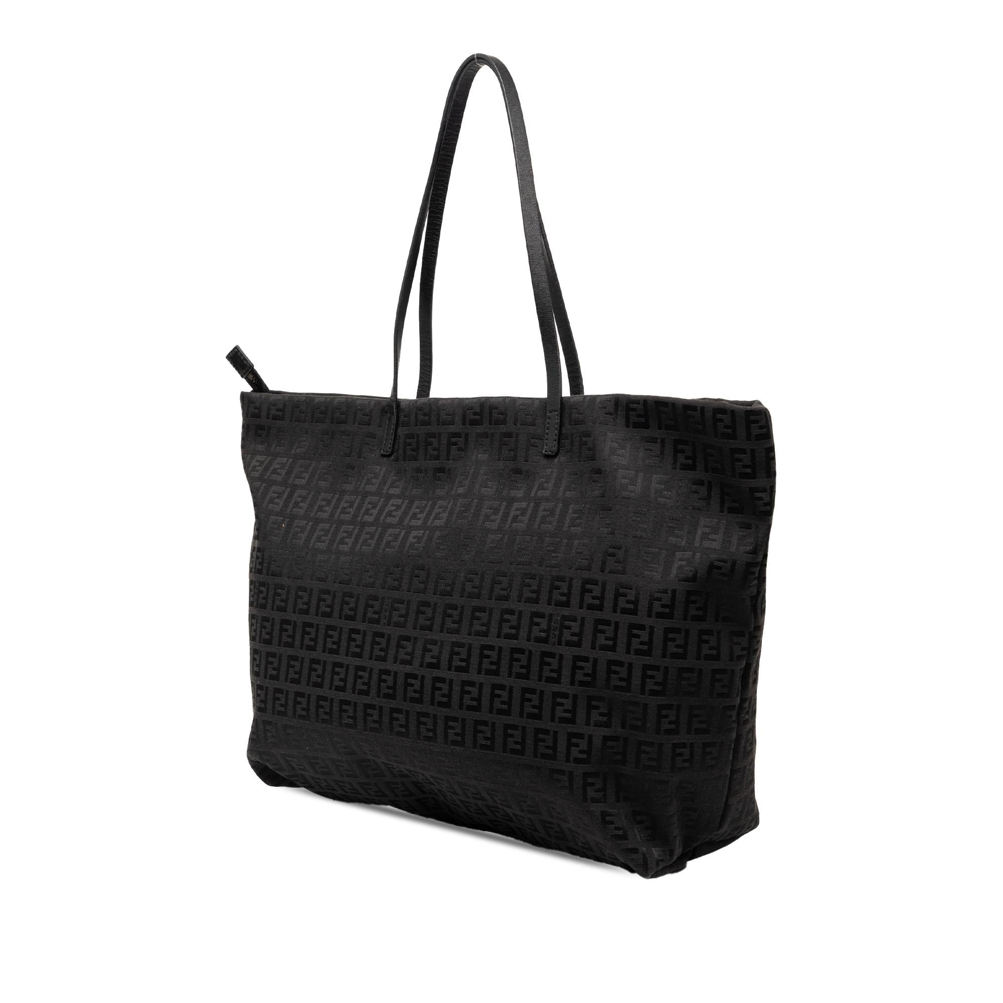 Fendi Zucchino Canvas Tote