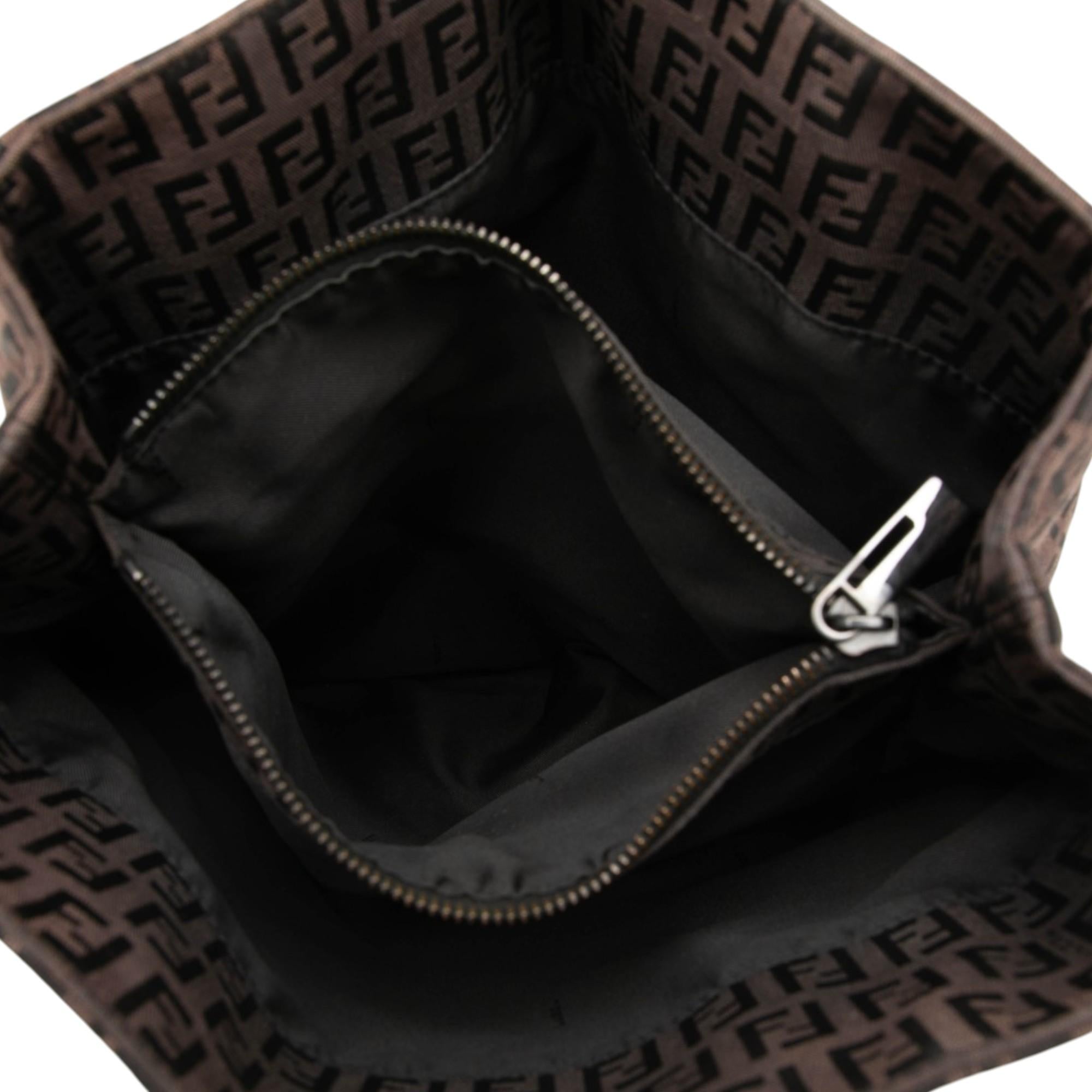 Fendi Zucchino Canvas Tote