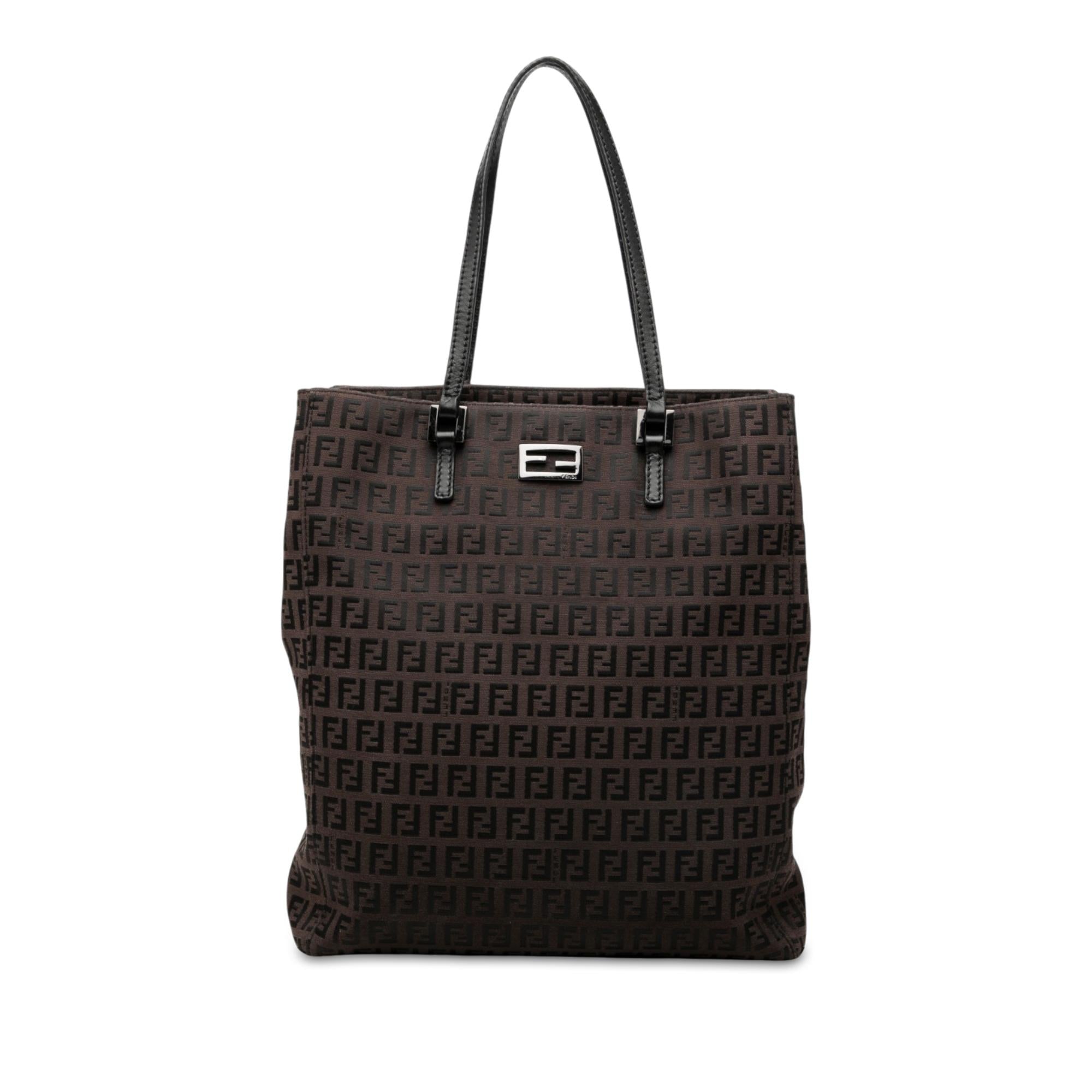 Fendi Zucchino Canvas Tote