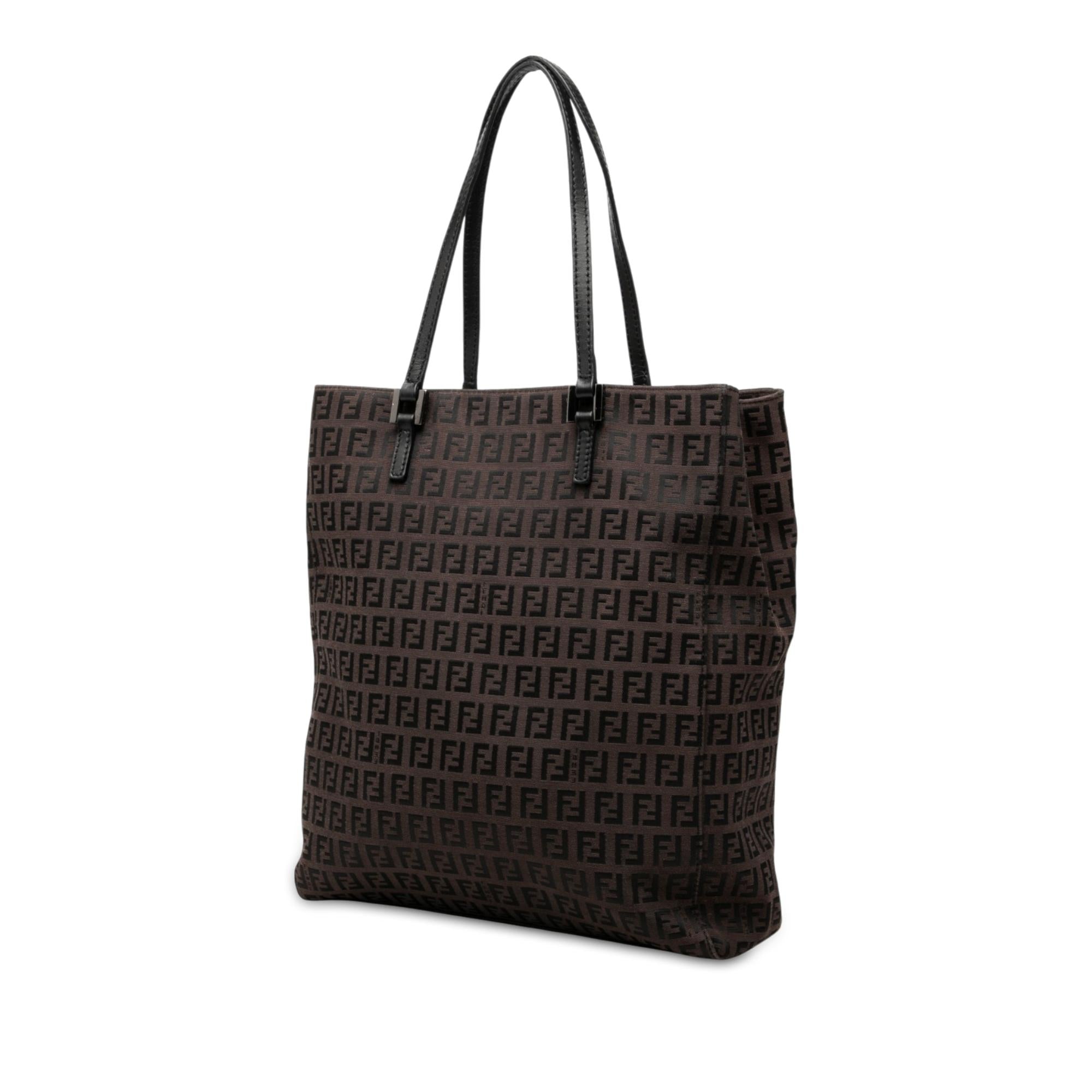 Fendi Zucchino Canvas Tote