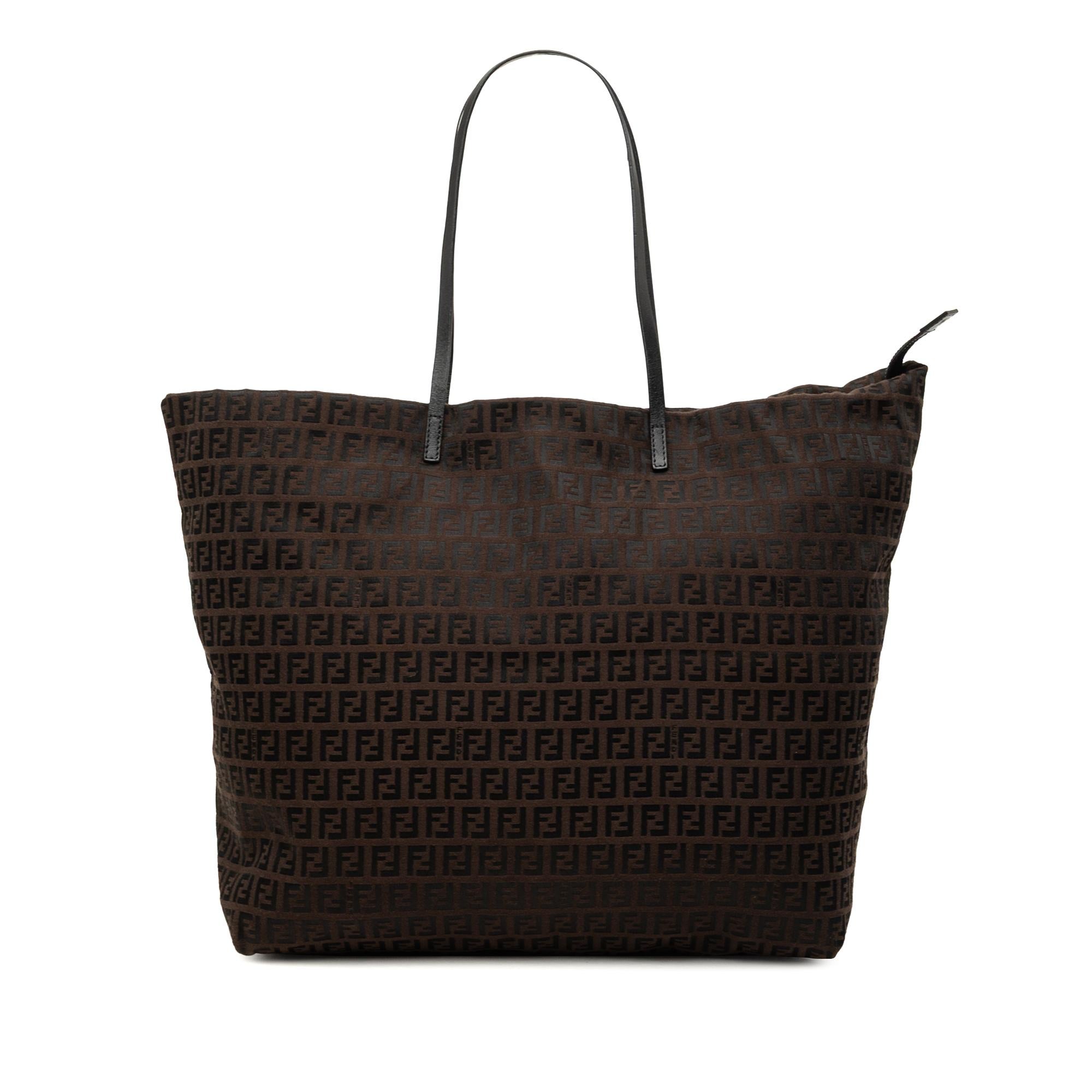 Fendi Zucchino Canvas Tote