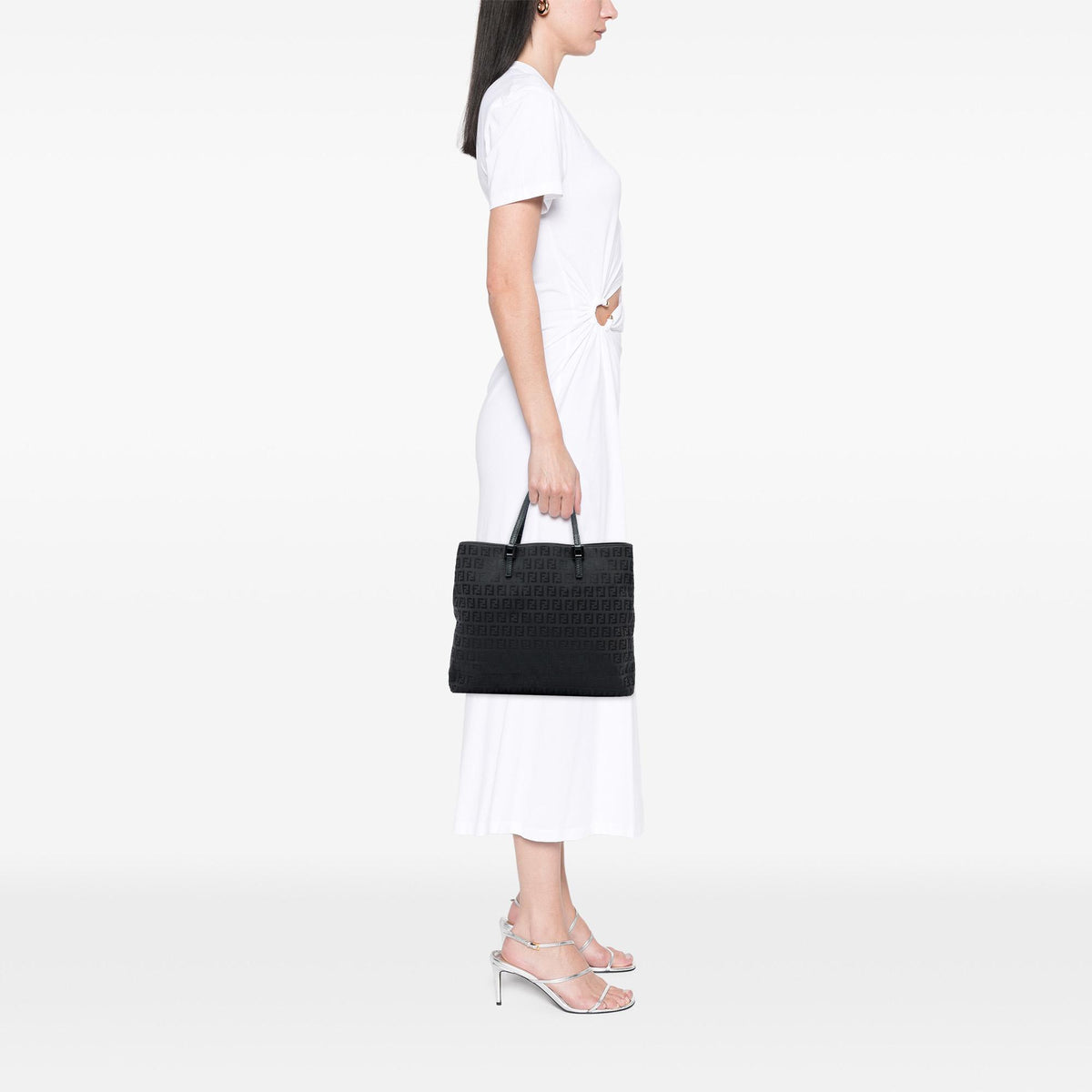 Fendi Zucchino Canvas Tote