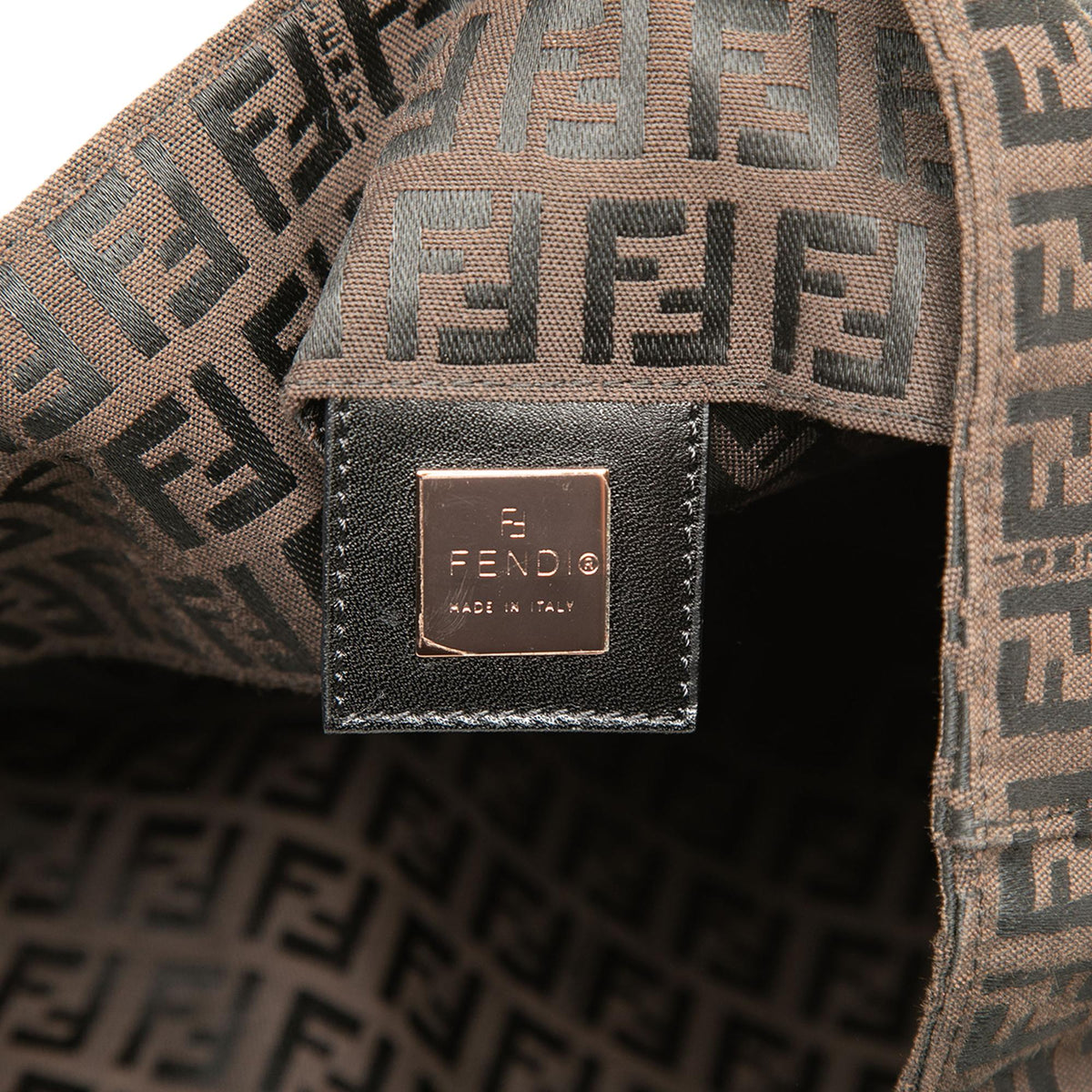 Fendi Zucchino Canvas Tote
