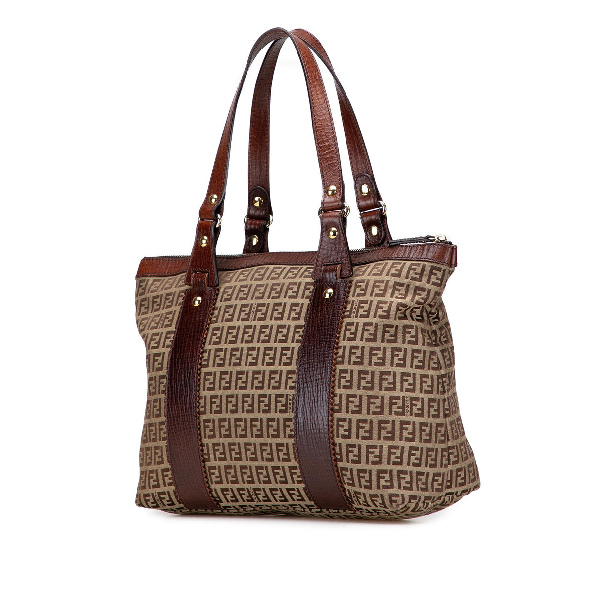 Fendi Zucchino Canvas Tote