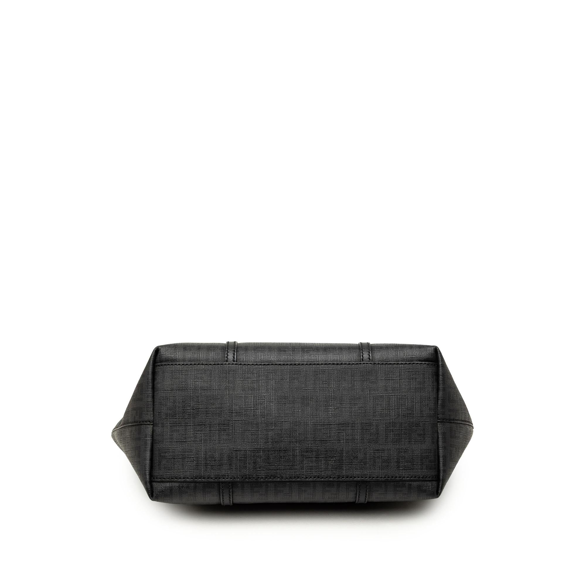 Fendi Zucchino Coated Canvas Tote