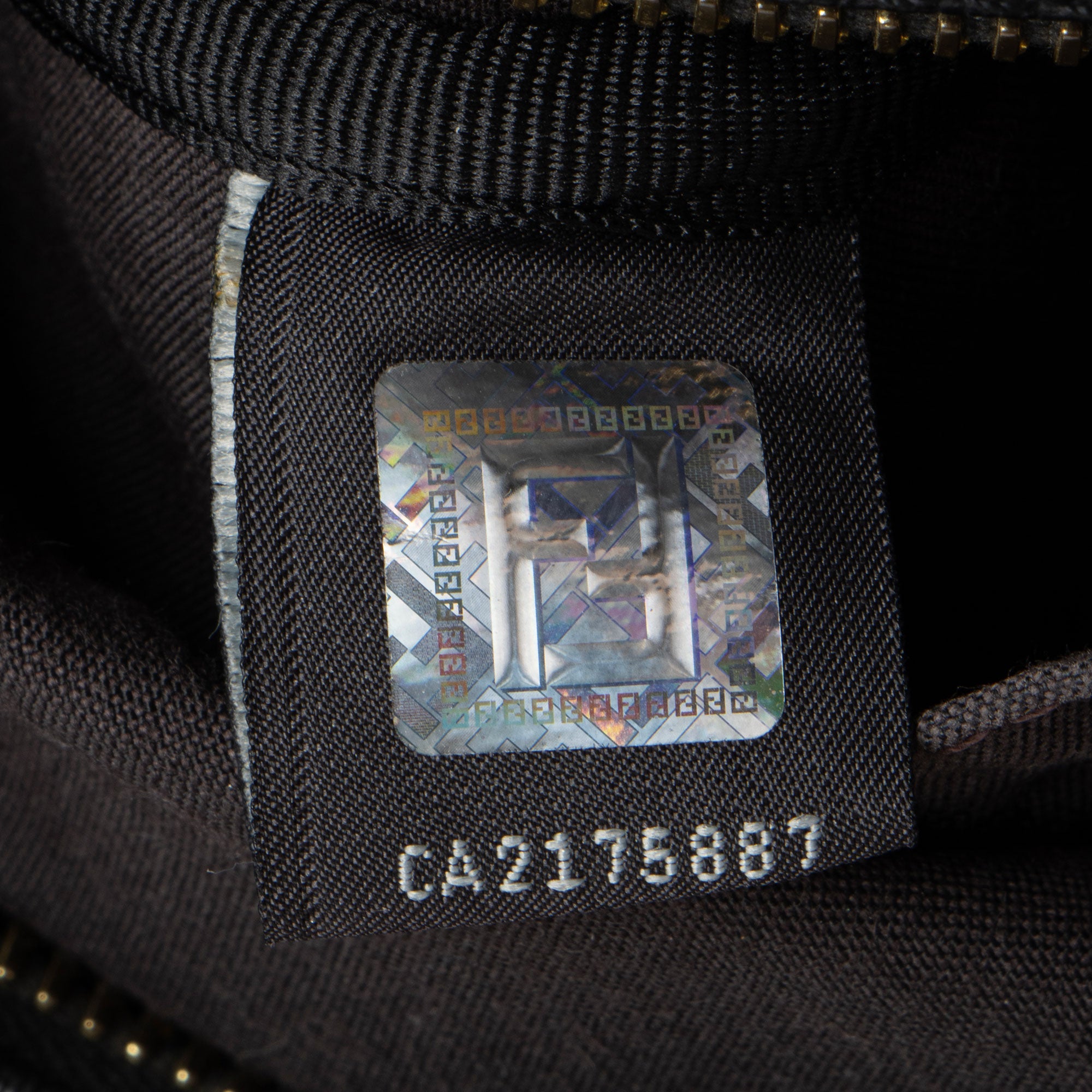 Fendi Zucchino Forever Boston Bag (SHF-1JxLMP)