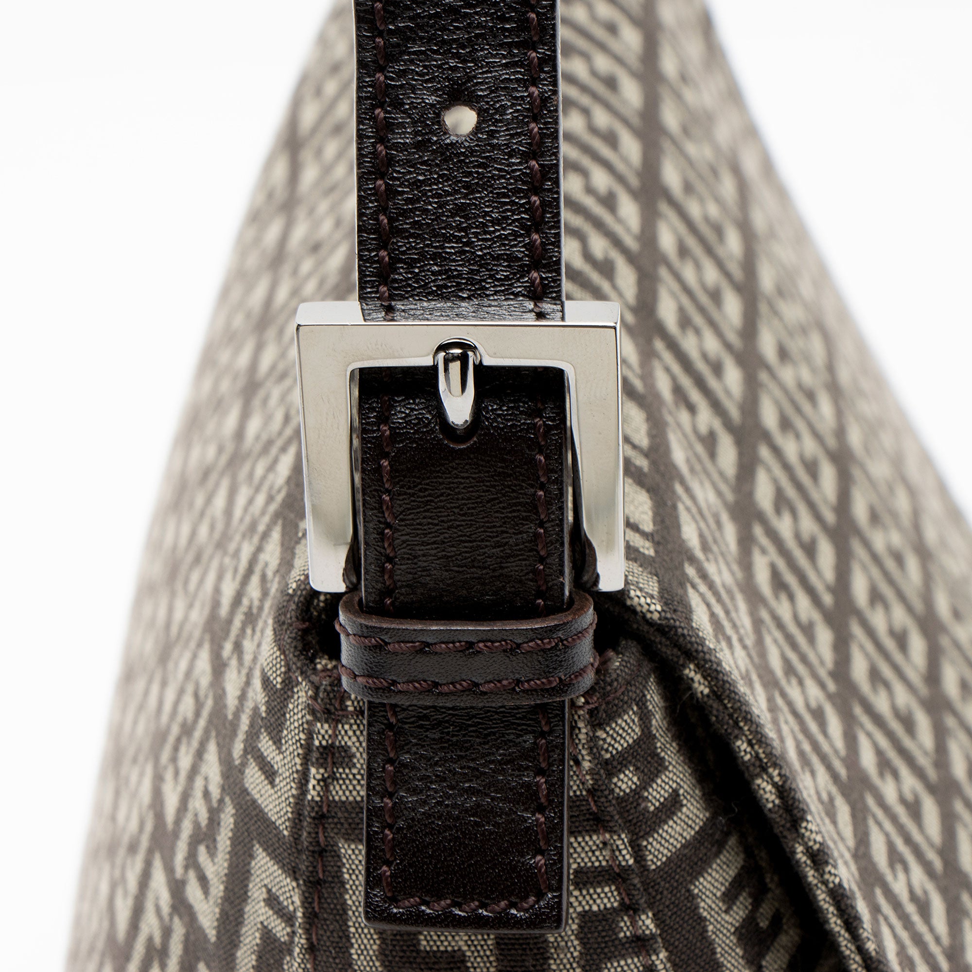 Fendi Zucchino Forever Mama Shoulder Bag