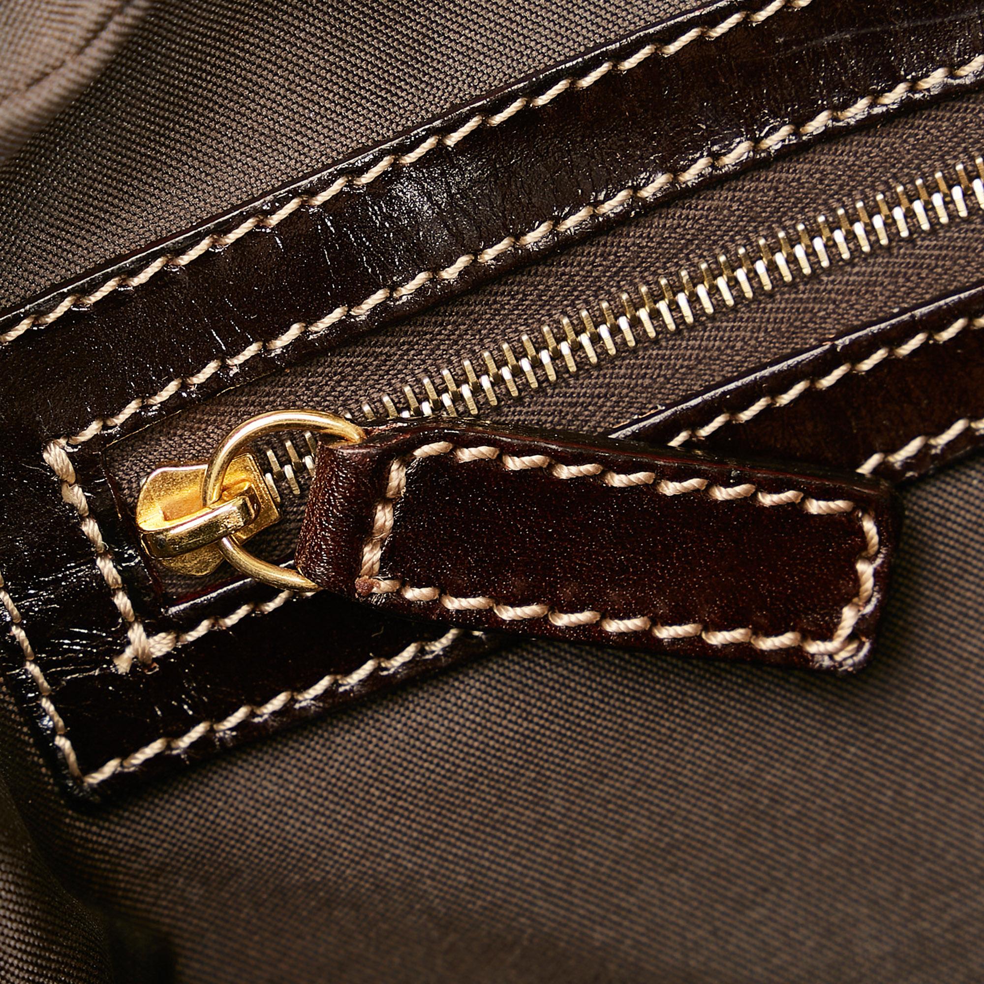 Fendi Zucchino Handbag (SHG-36062)