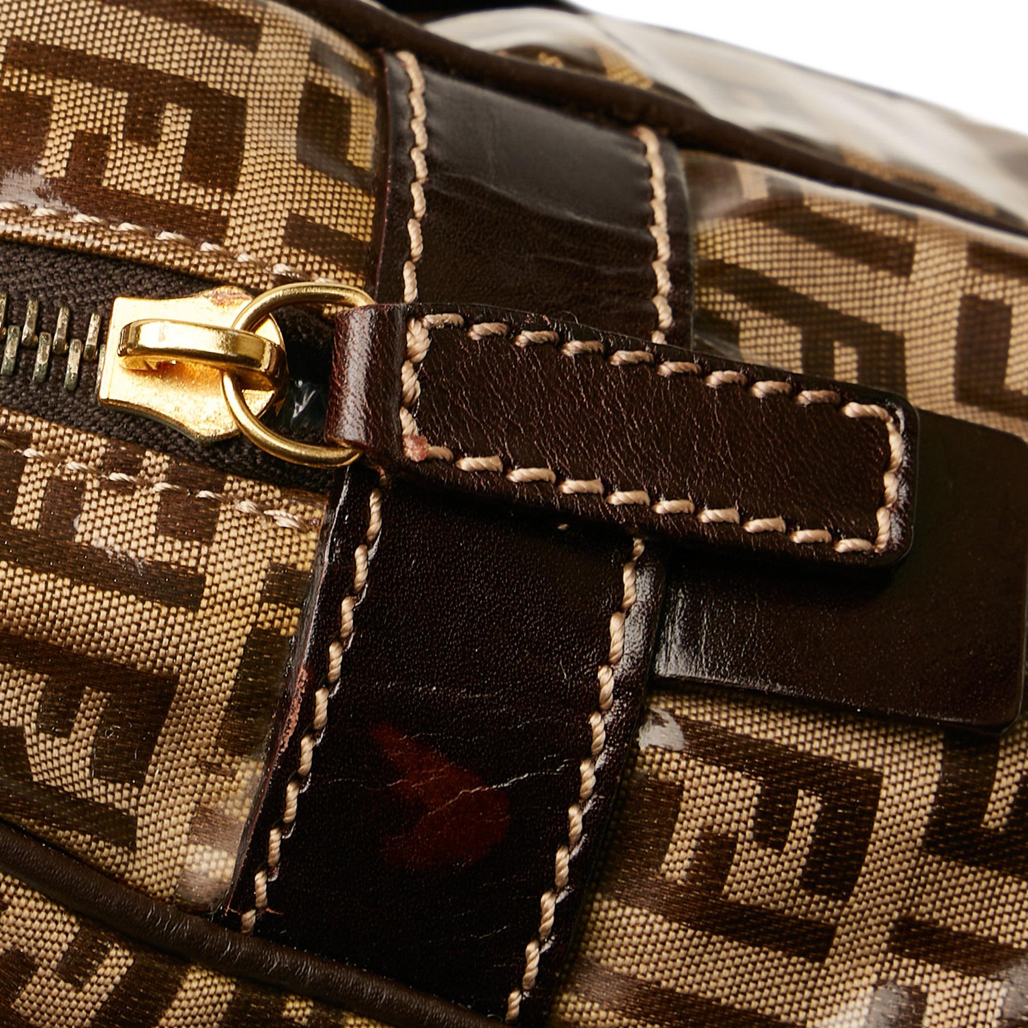 Fendi Zucchino Handbag (SHG-36062)