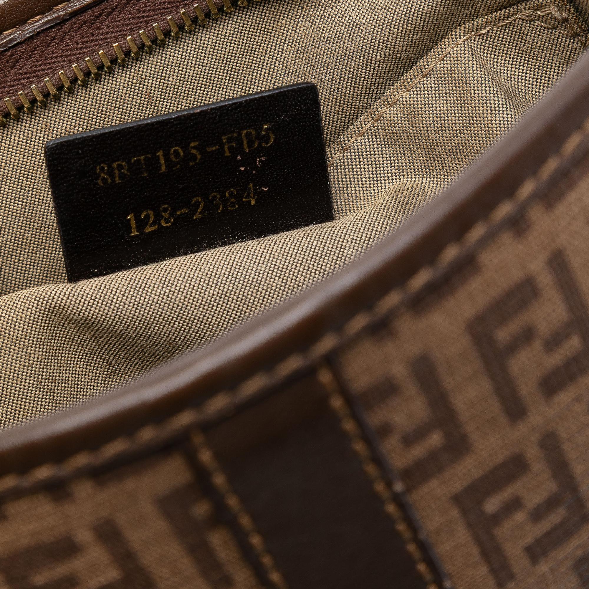 Fendi Zucchino Spalmati Crossbody