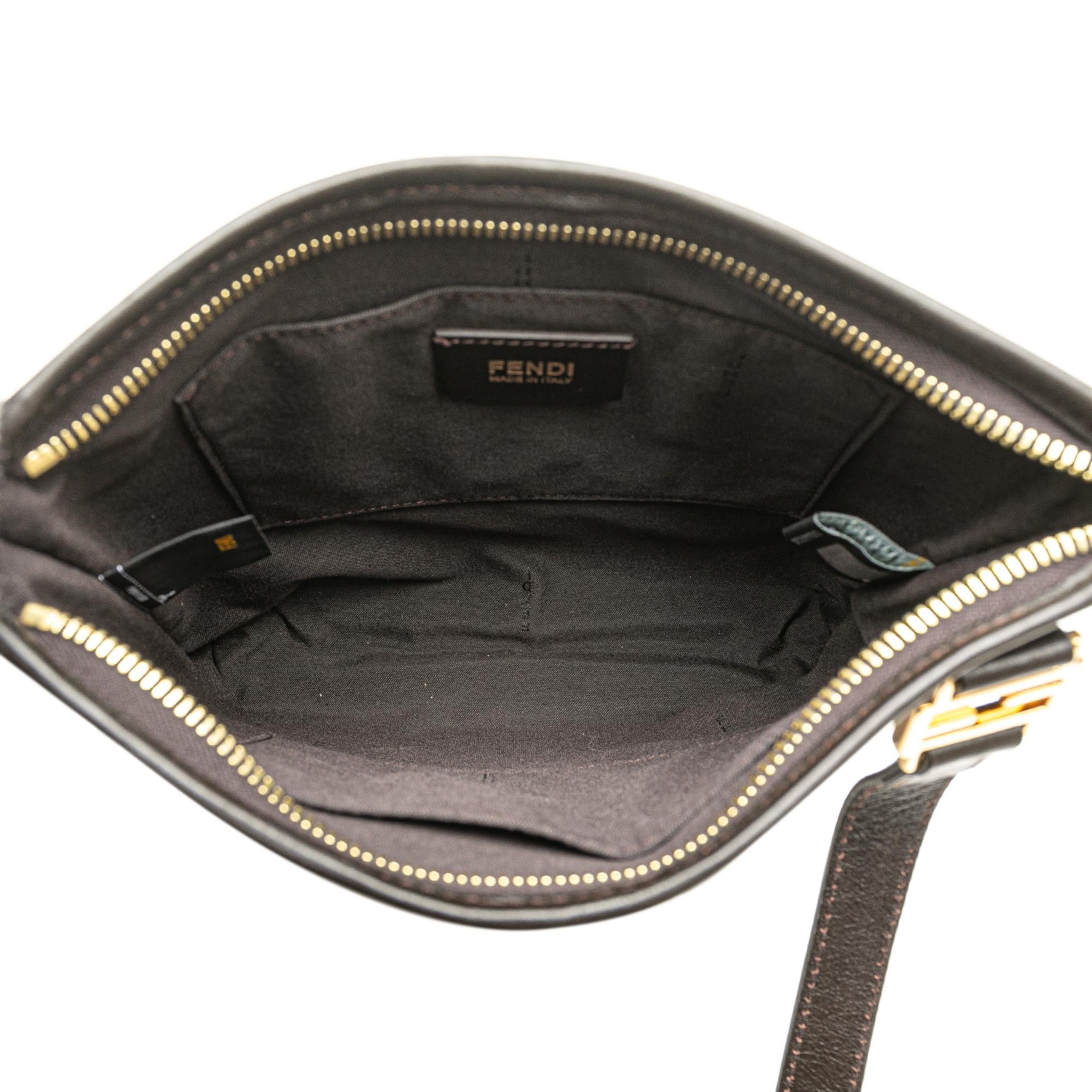 Fendi Zucchino Spalmati Crossbody