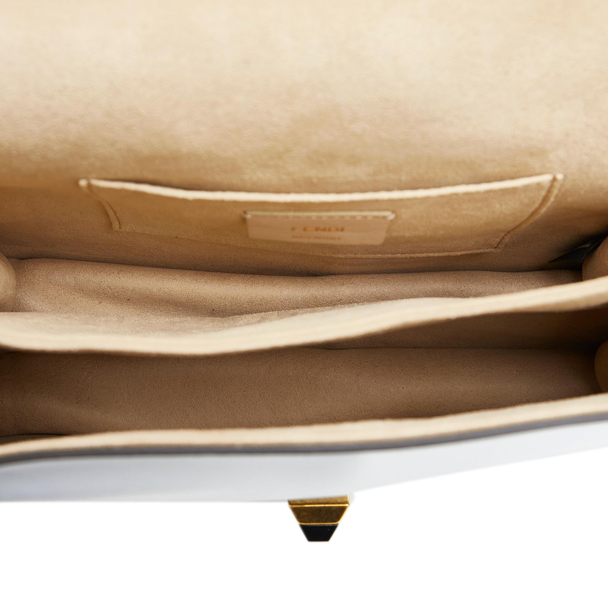 Fendi x FILA Kan I Mania Logo Satchel (SHG-McSL0p)