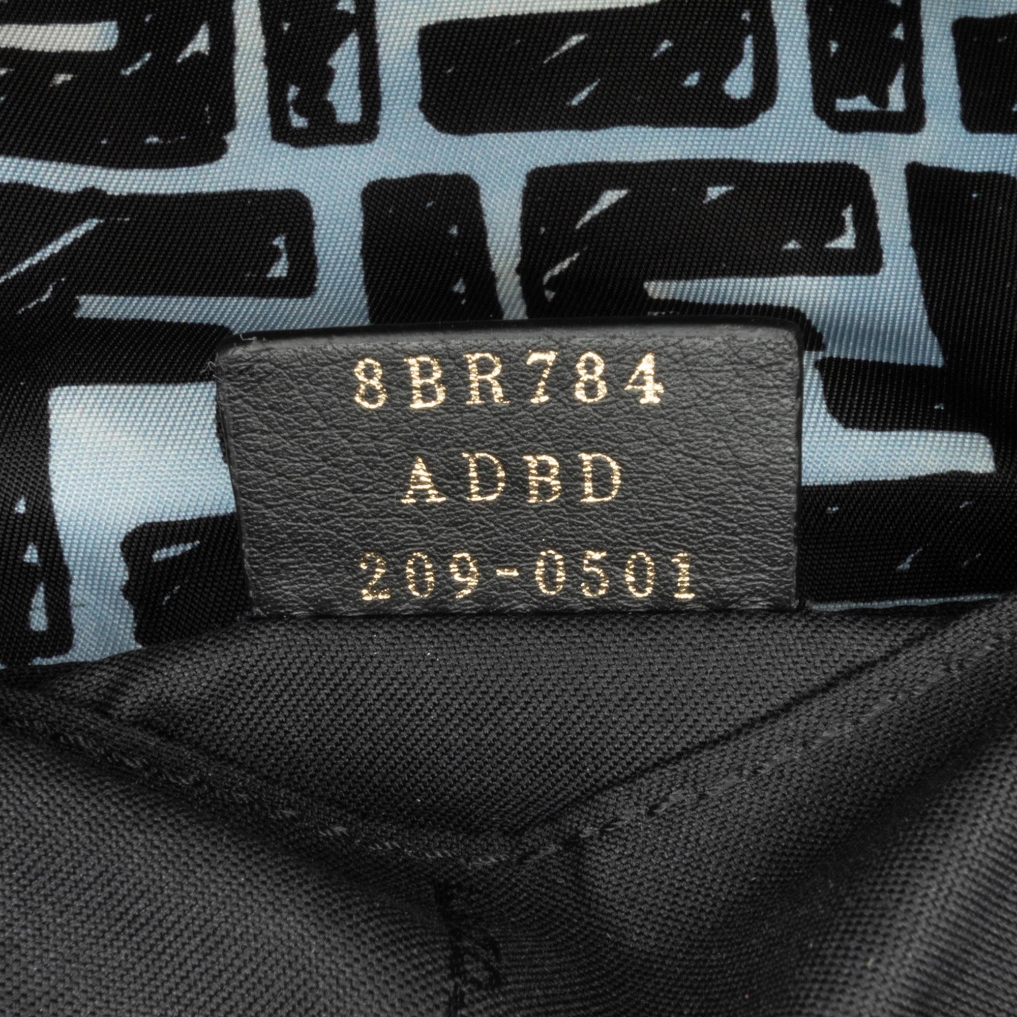 Fendi x Joshua Vides Mini Zucca Nylon Convertible Baguette Belt Bag (SHG-oO8sSN)