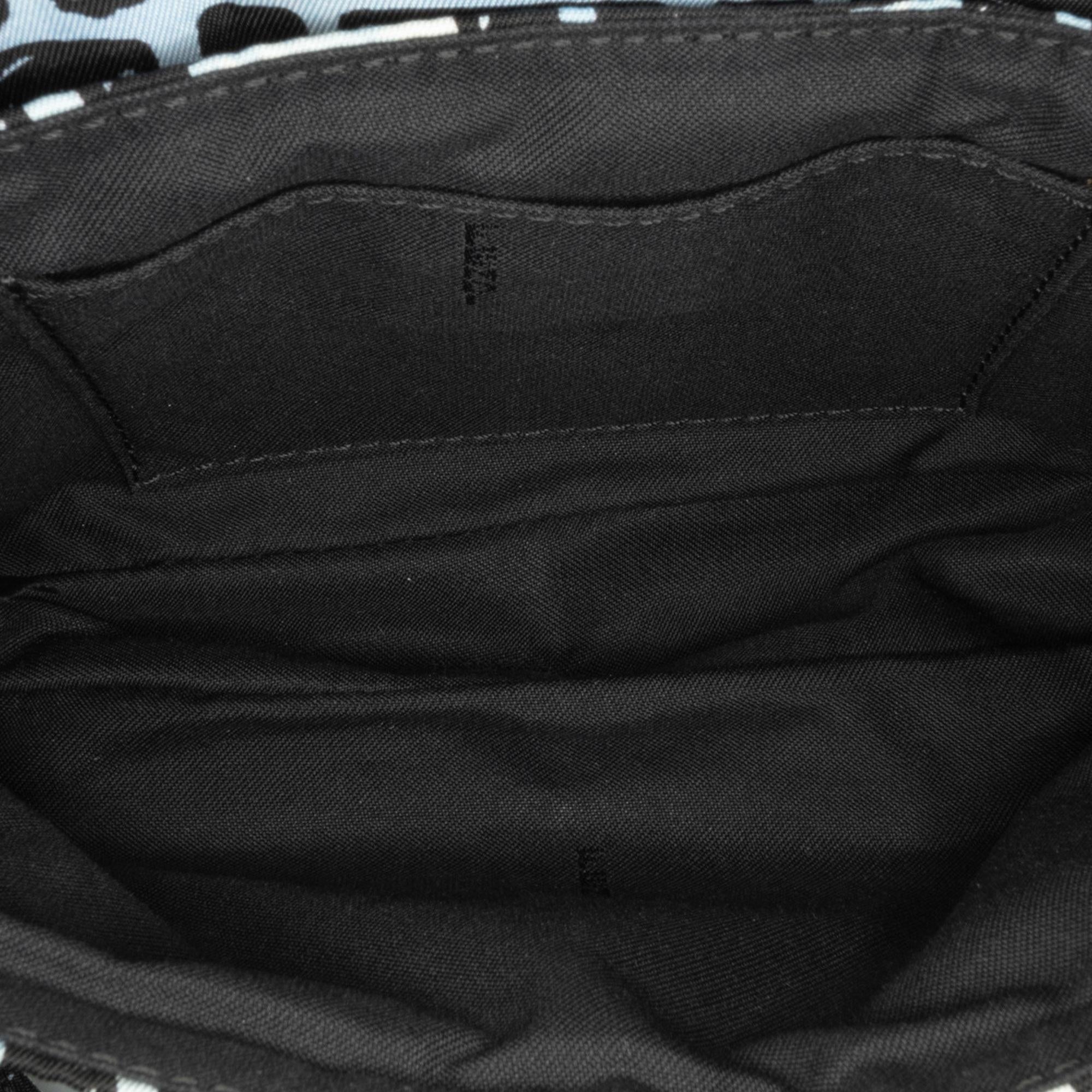 Fendi x Joshua Vides Mini Zucca Nylon Convertible Baguette Belt Bag (SHG-oO8sSN)