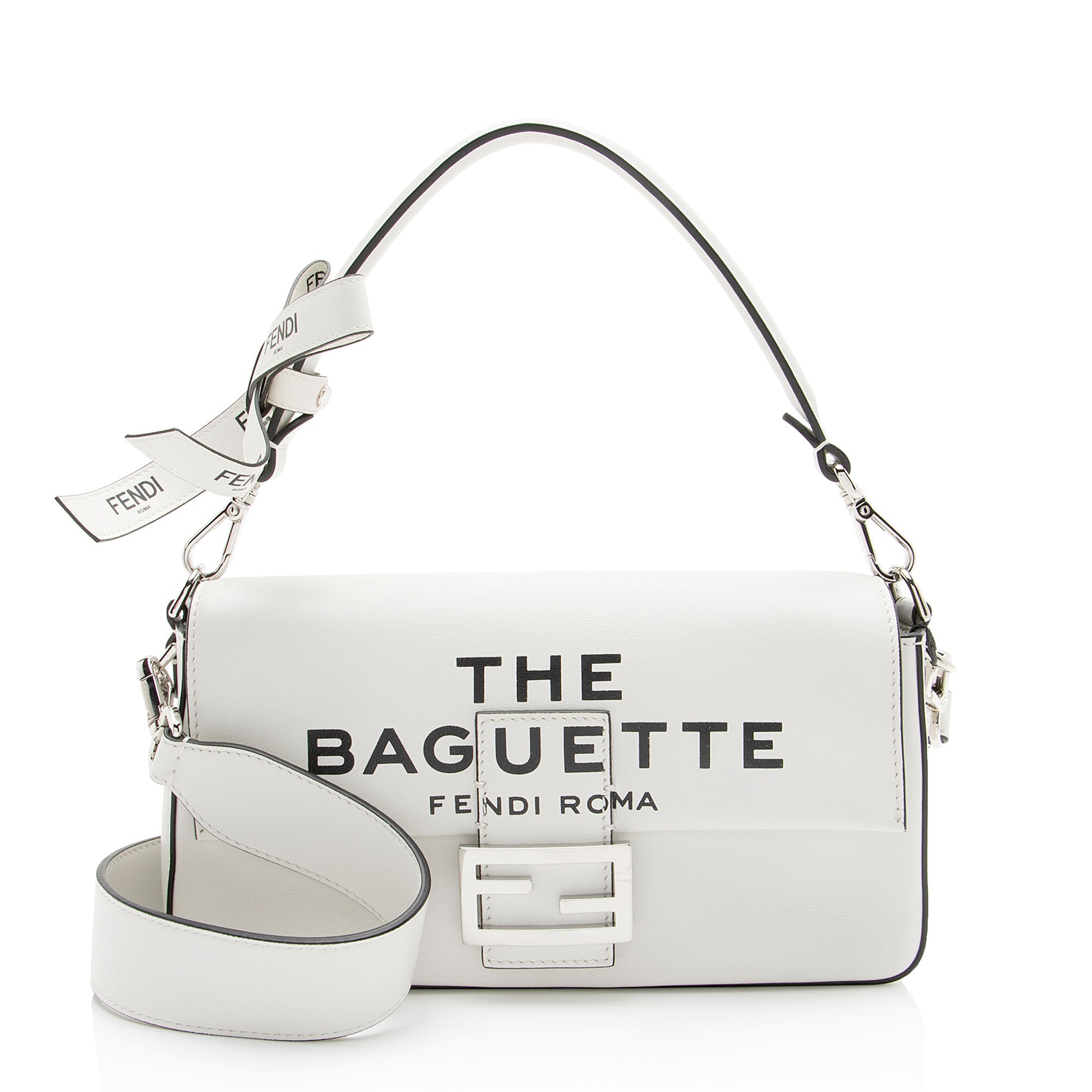 Fendi x Marc Jacobs Leather The Baguette Shoulder Bag