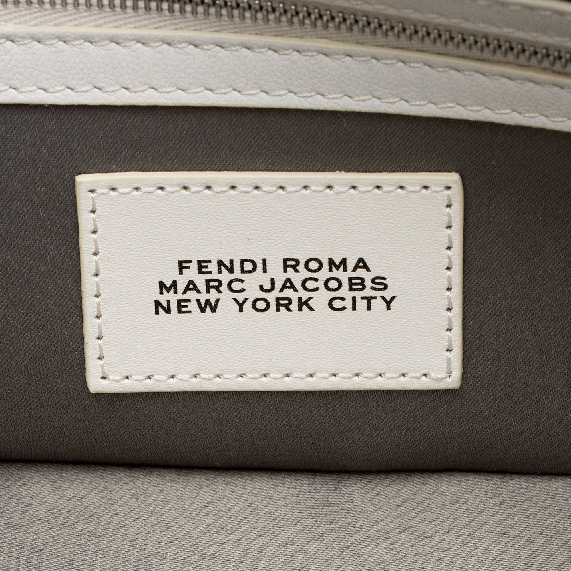 Fendi x Marc Jacobs Leather The Baguette Shoulder Bag