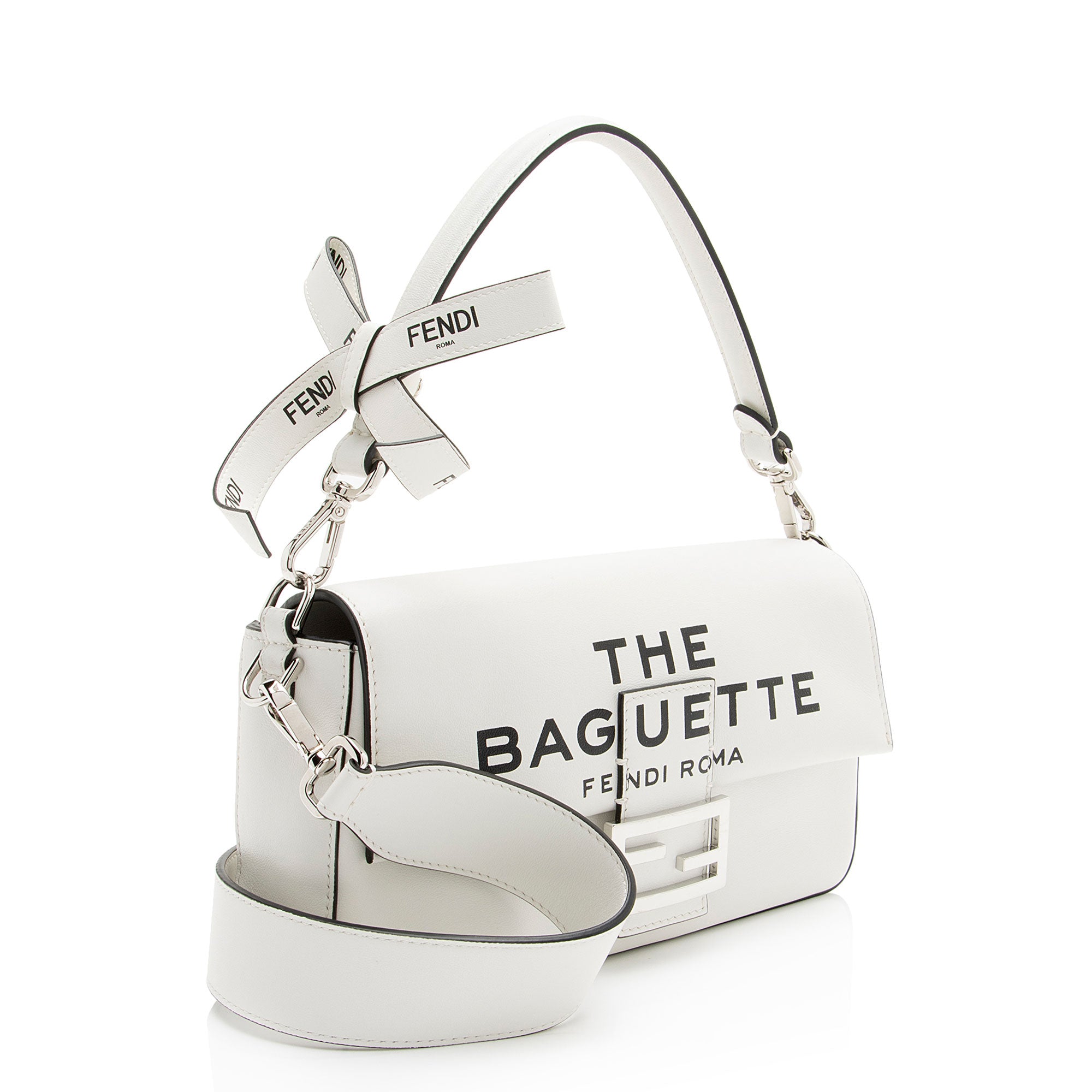 Fendi x Marc Jacobs Leather The Baguette Shoulder Bag