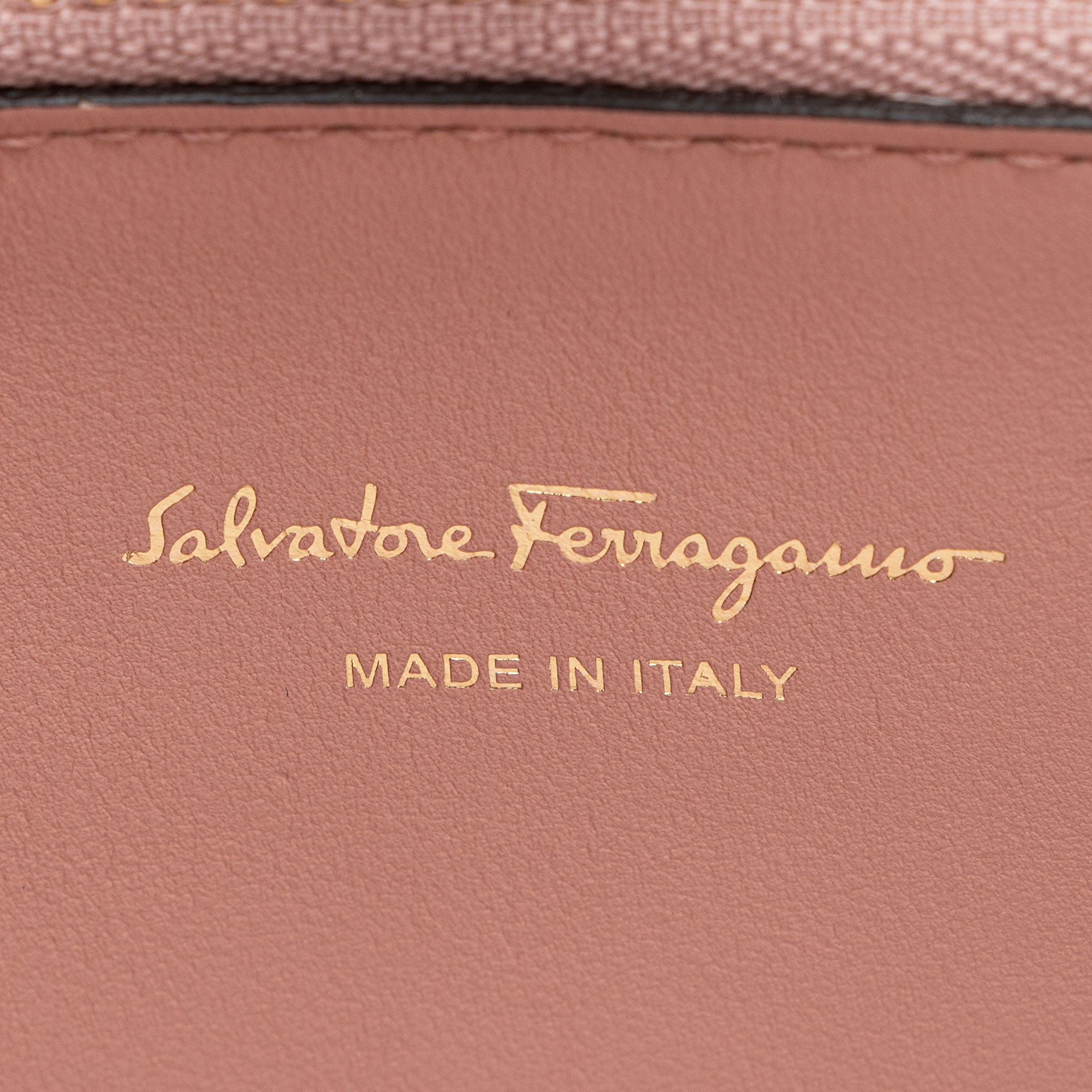 Ferragamo Calfskin Studio Small Satchel