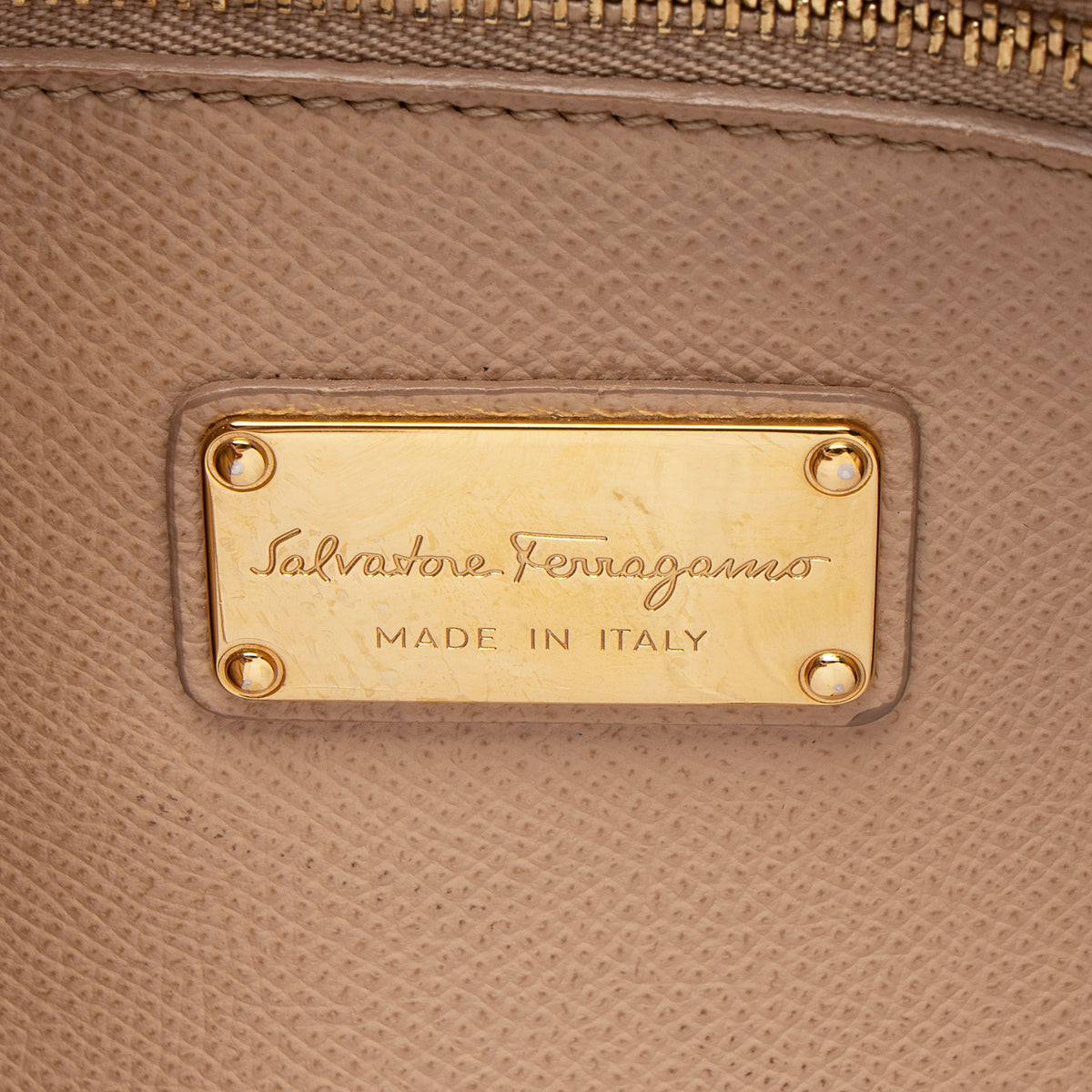 Ferragamo Calfskin Today Mini Tote