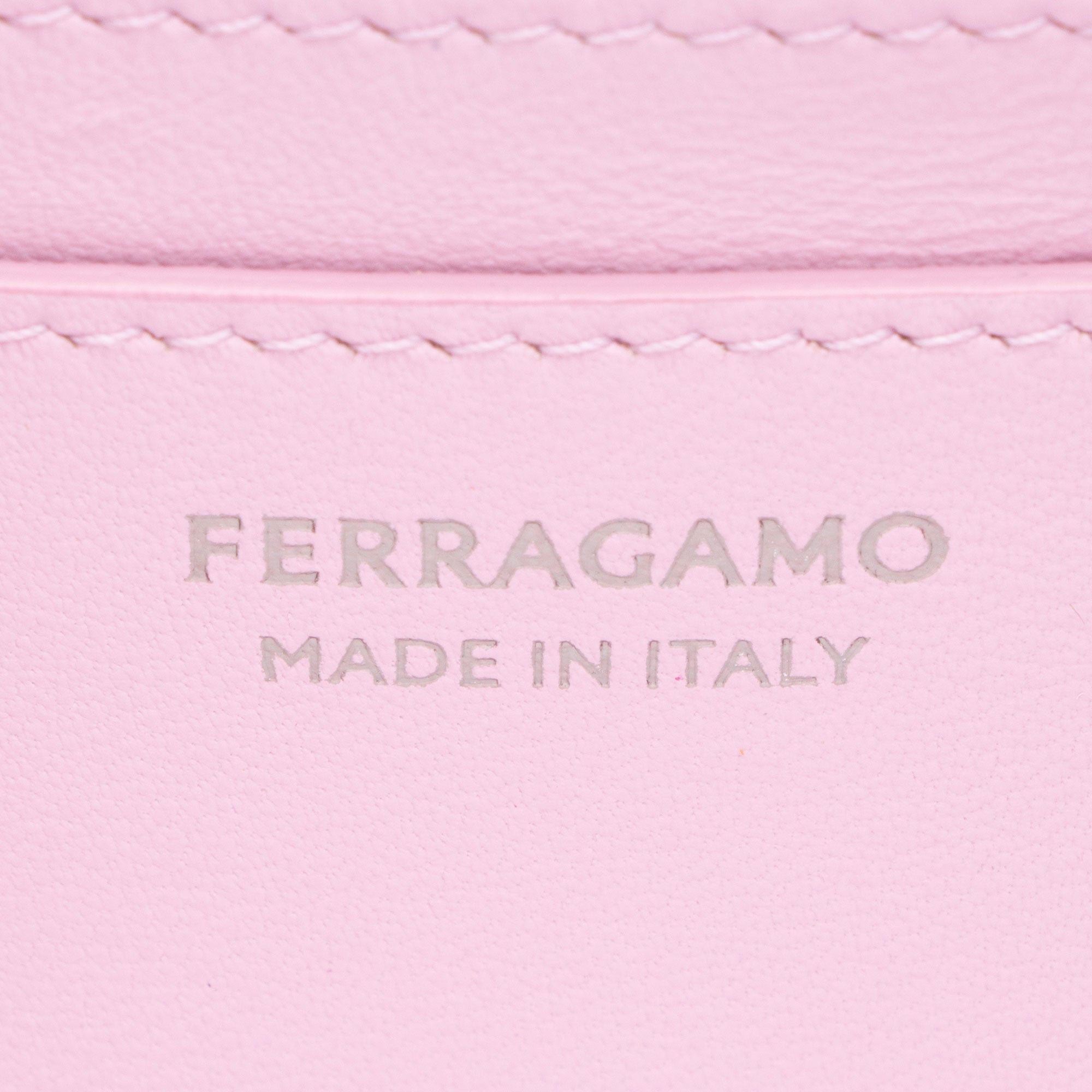 Ferragamo Calfskin Wanda Mini Top Handle