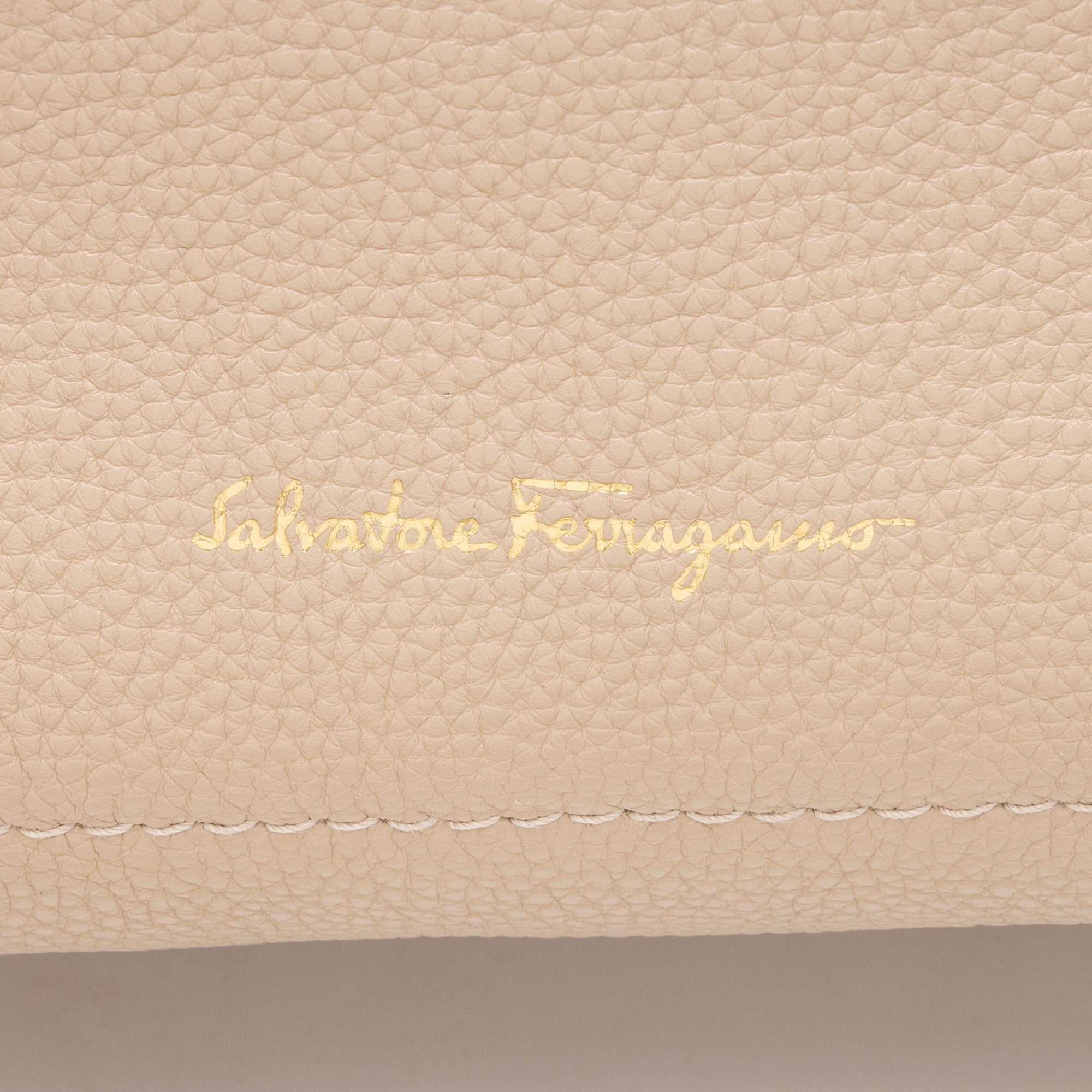 Ferragamo Leather Amy Medium Tote