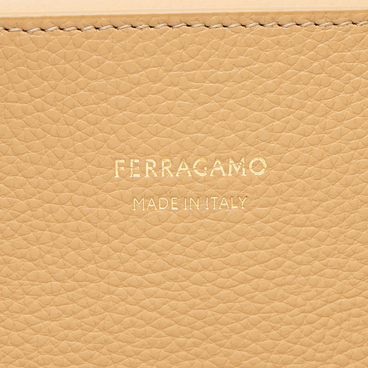 Ferragamo Leather Firenze E/W XL Tote