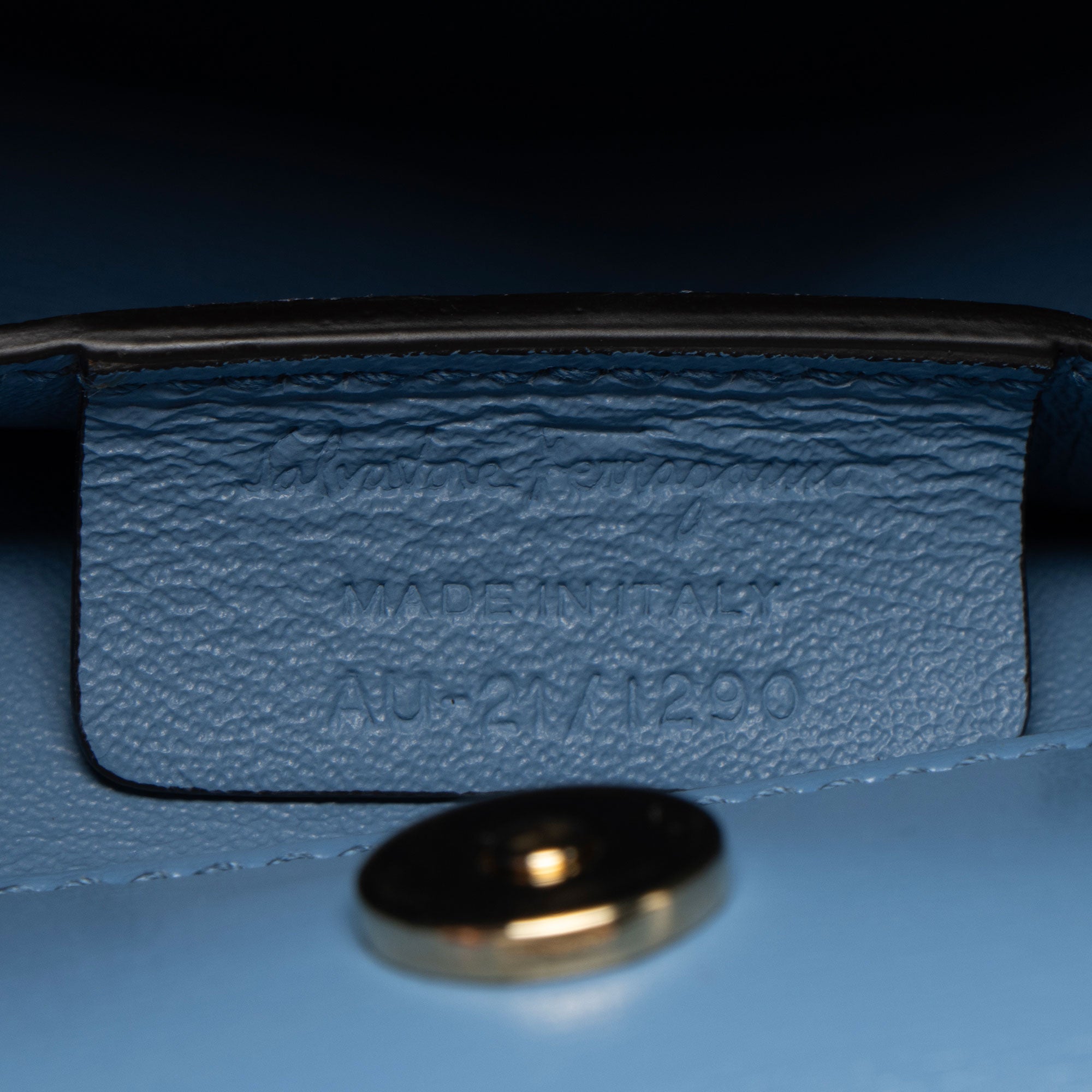 Ferragamo Leather Vara Bow Tote
