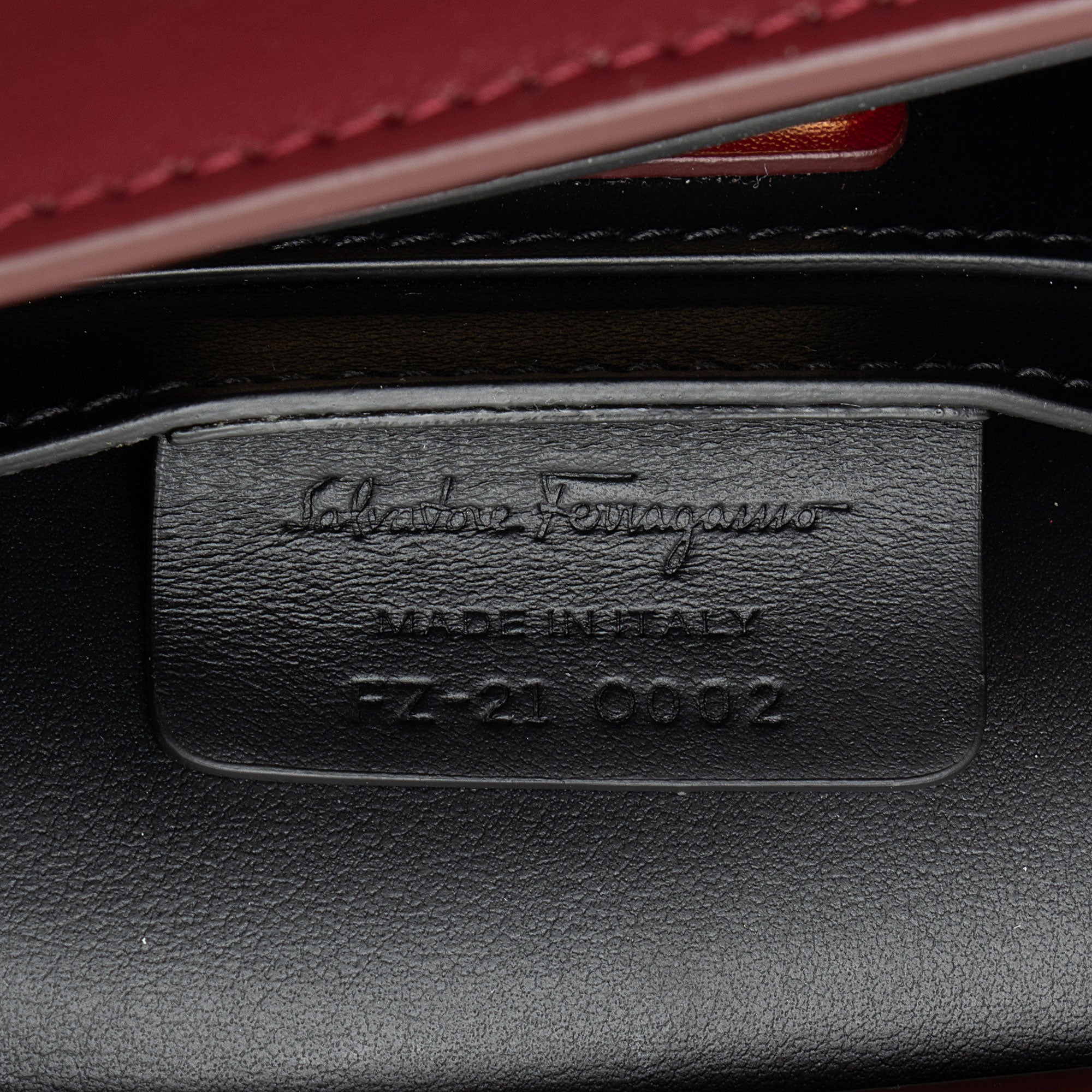 Ferragamo Leather Vara Mini Crossbody