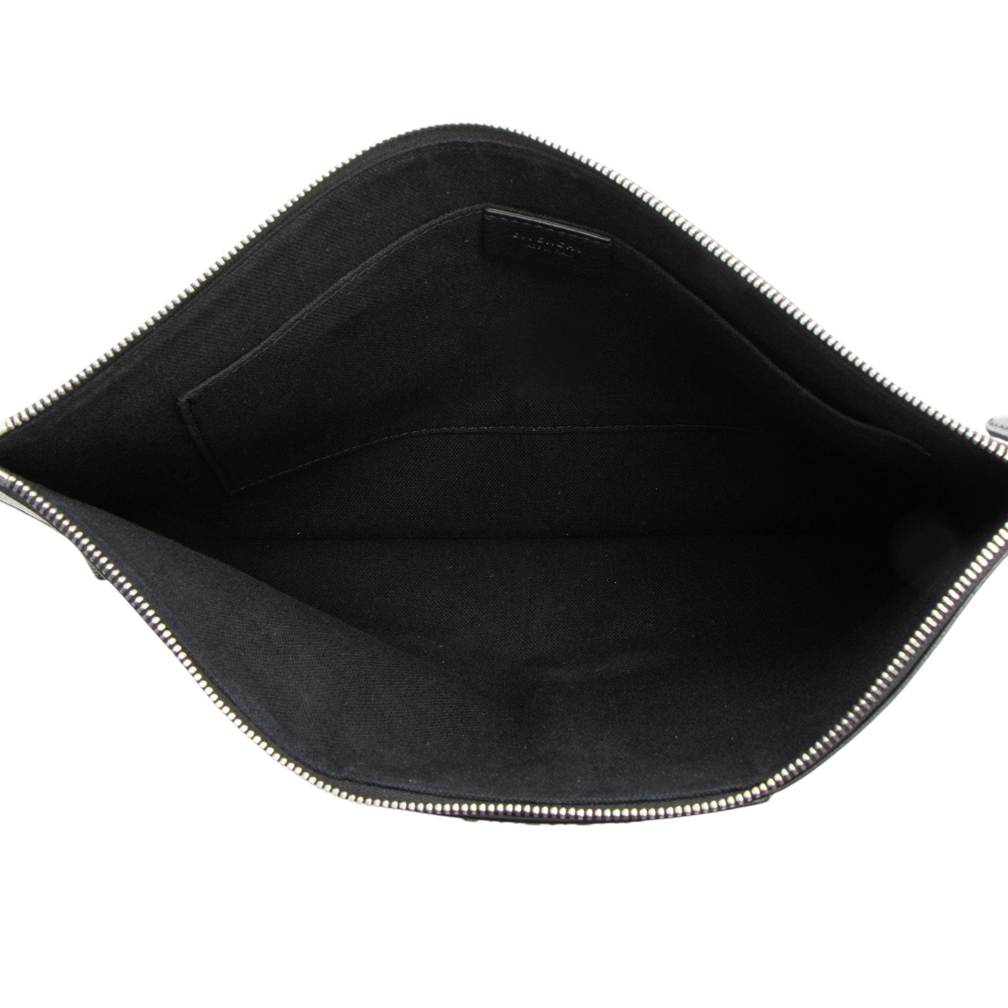 Givenchy Brogue Leather Antigona Zip Pouch