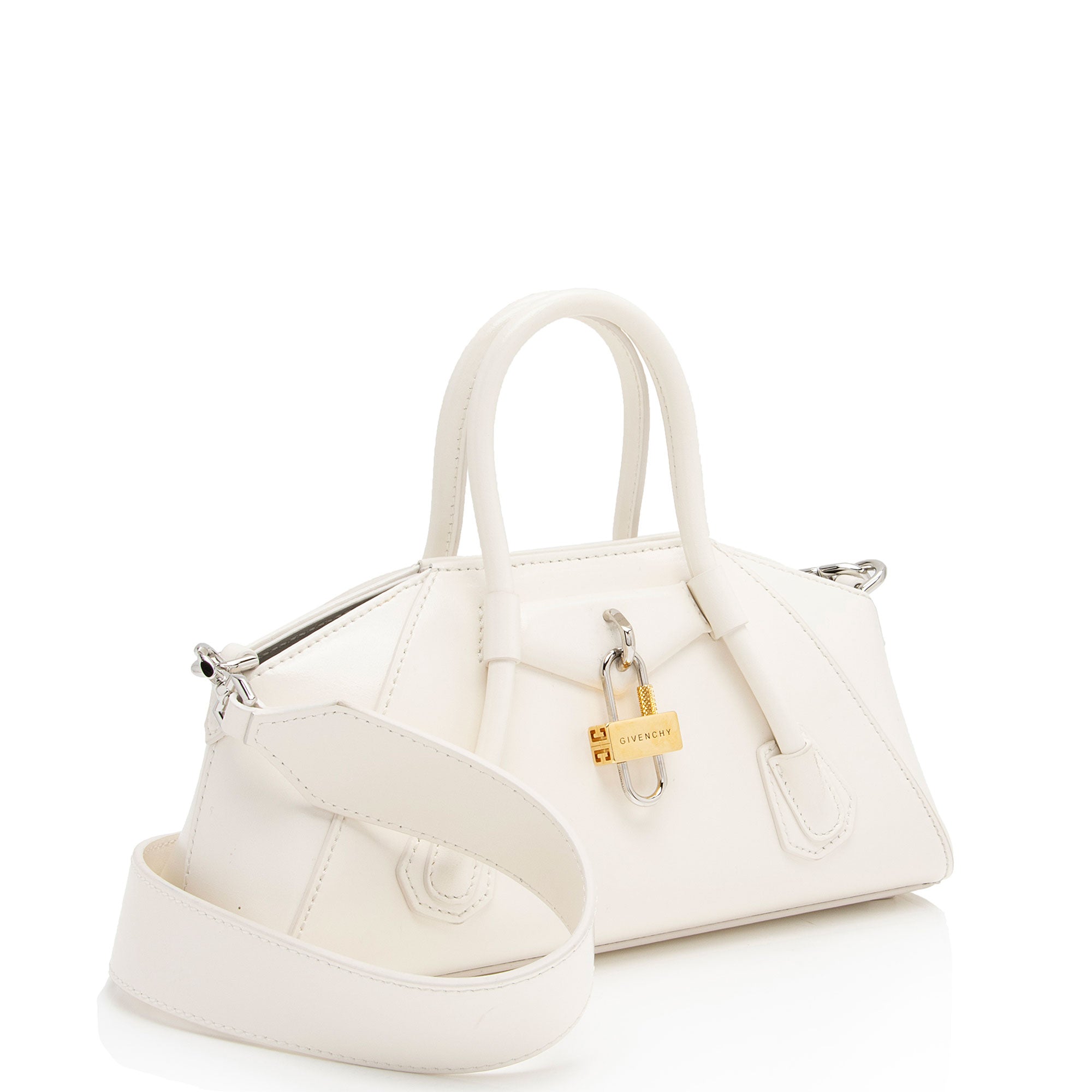 Givenchy Calfskin Antigona Stretch Mini Satchel (SHF-wA4T86)