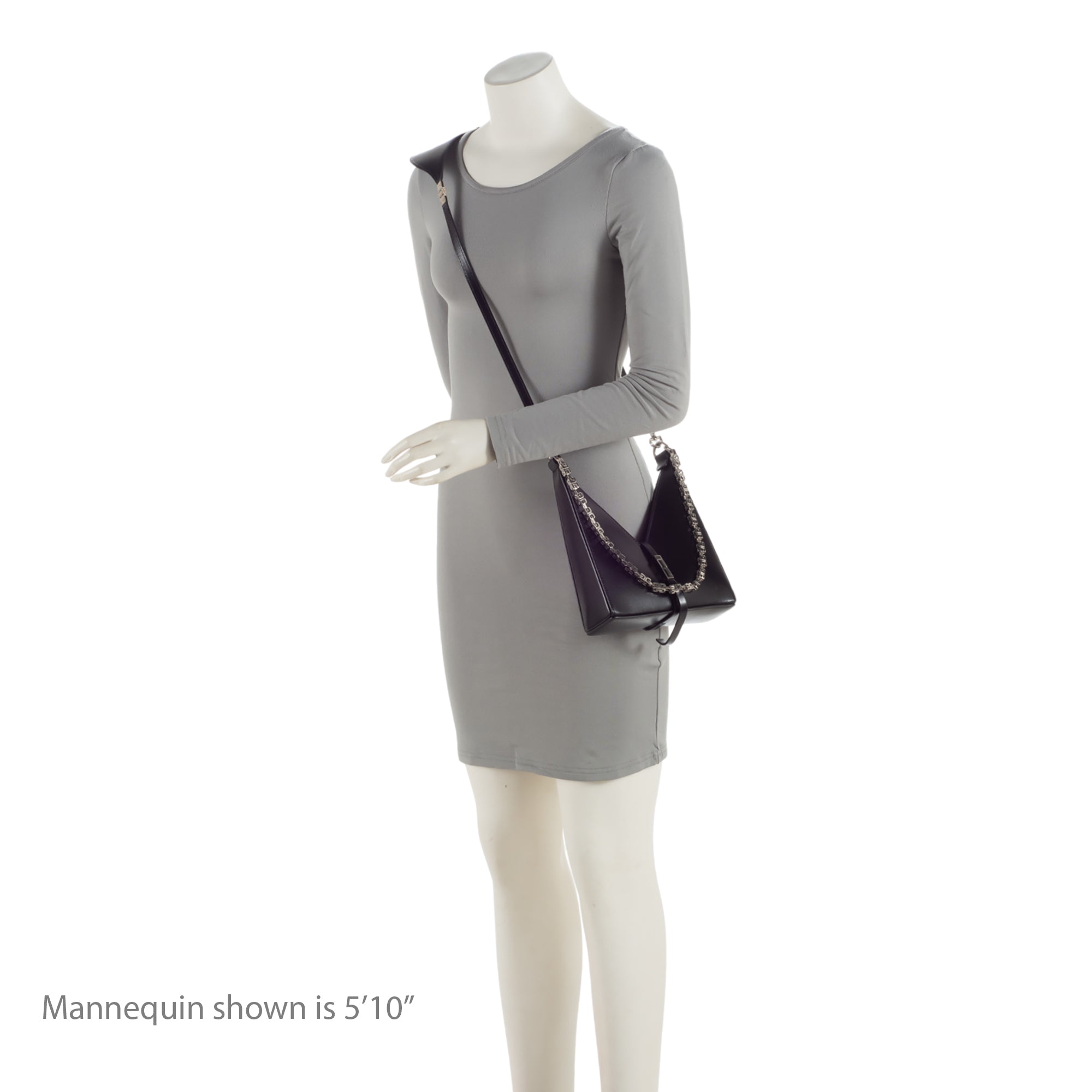 Givenchy Calfskin Cut Out Mini G Cube Chain Bag (SHF-AOJysH)