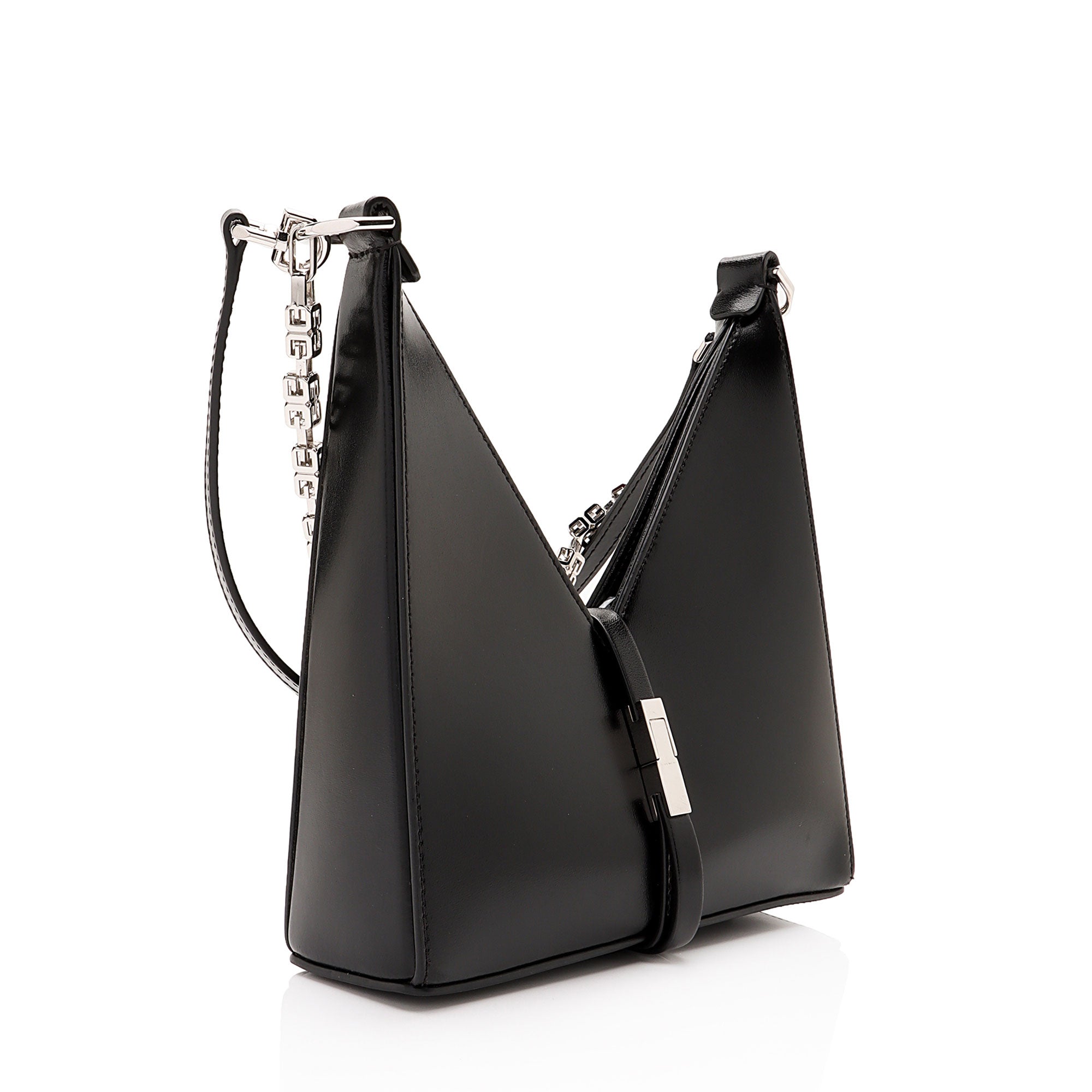 Givenchy Calfskin Cut Out Mini G Cube Chain Bag (SHF-AOJysH)