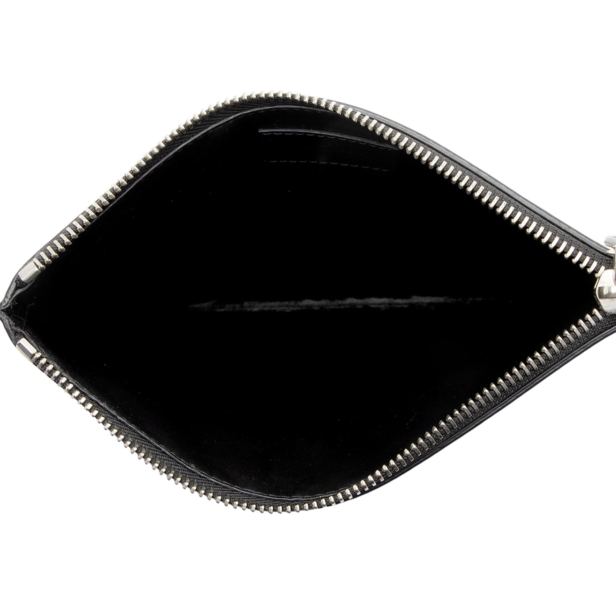 Givenchy Calfskin Striped Zip Pouch