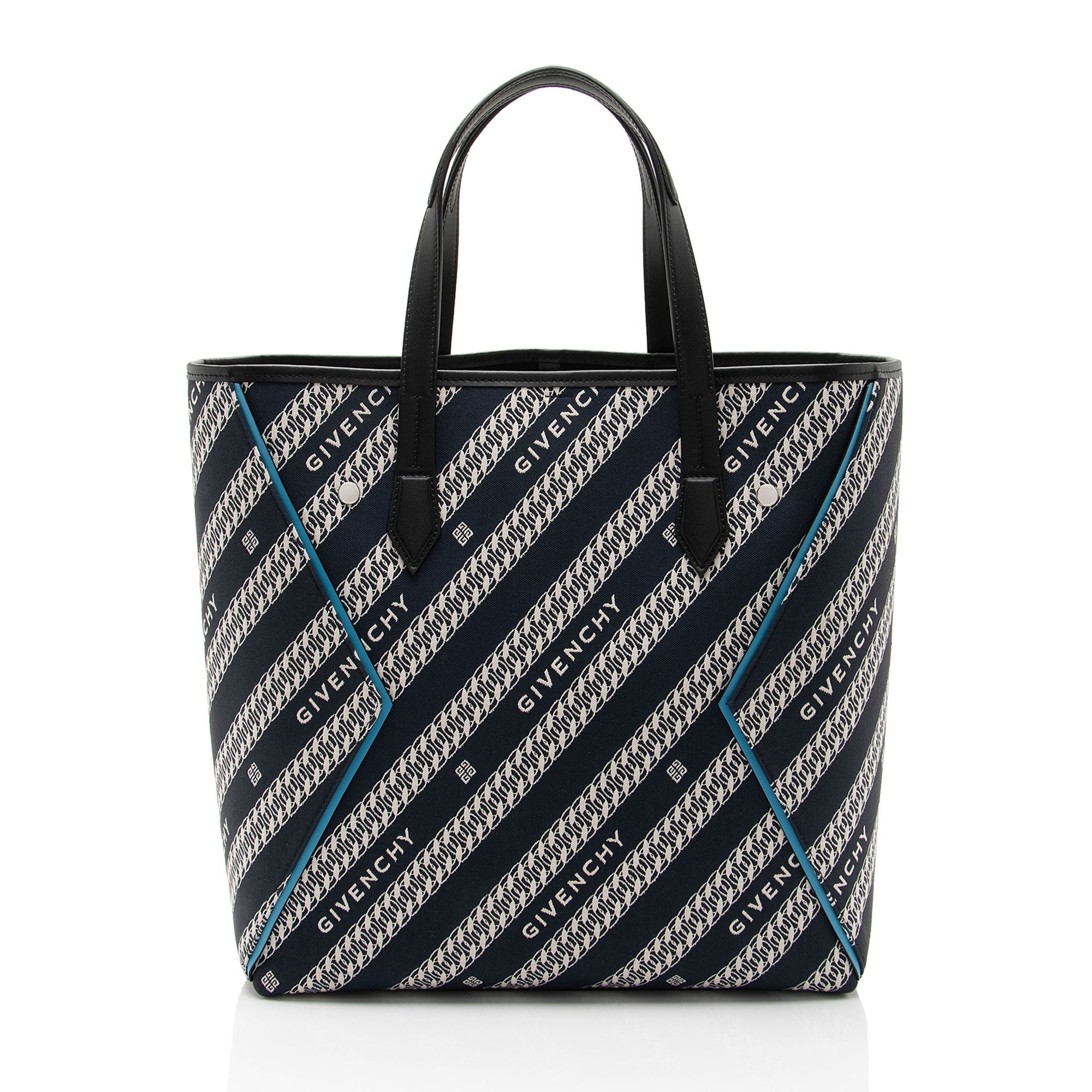 Givenchy Canvas Jacquard Bond Chain N/S Tote