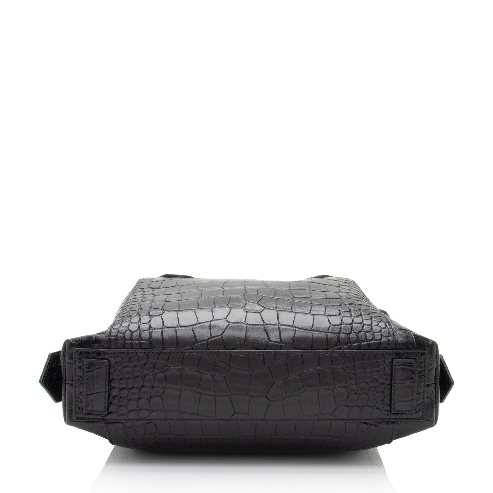 Givenchy Croc Embossed Calfskin Soft Antigona Small Satchel (SHF-u5gp2n)