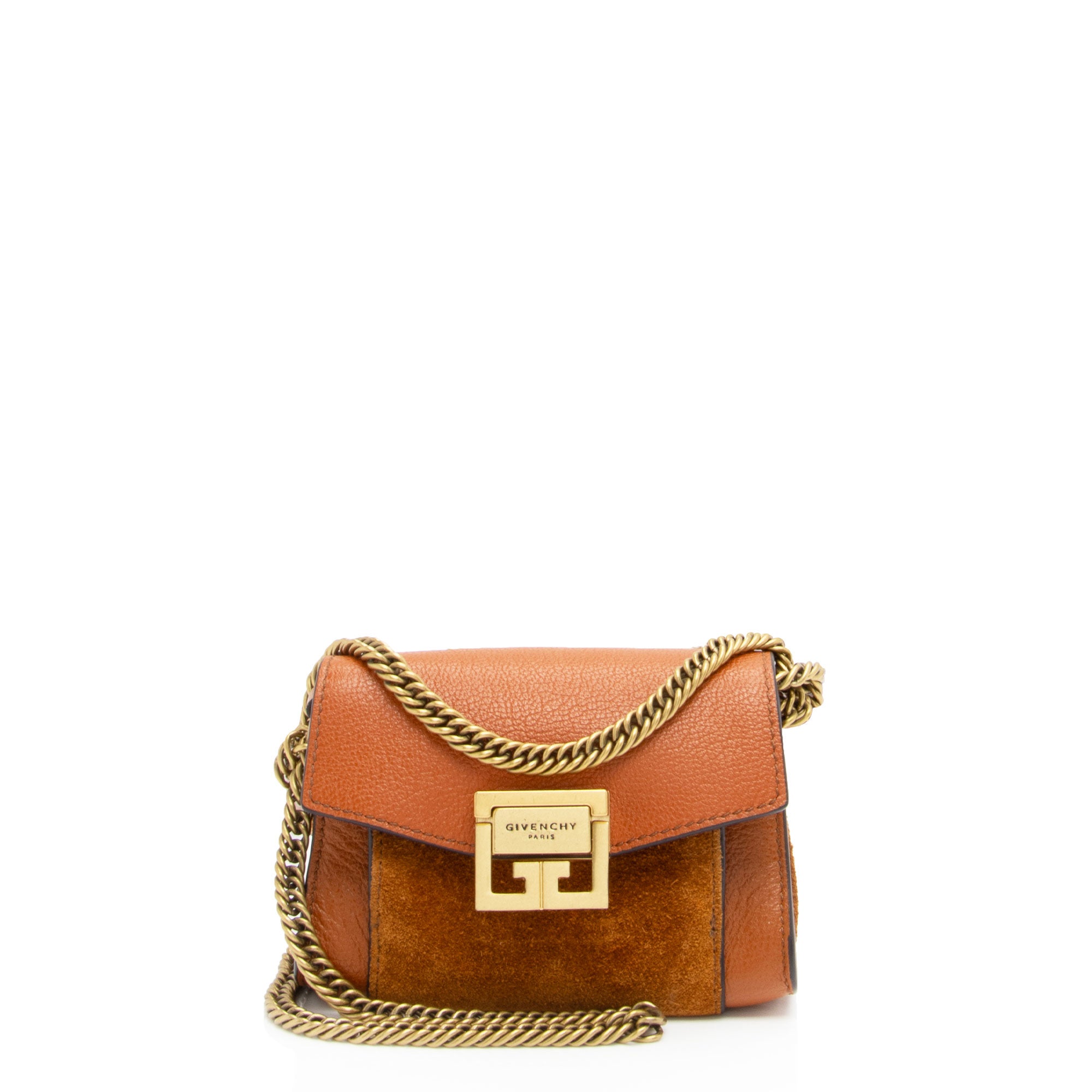 Givenchy Goatskin Suede GV3 Nano Belt Bag (SHF-TNErdp)