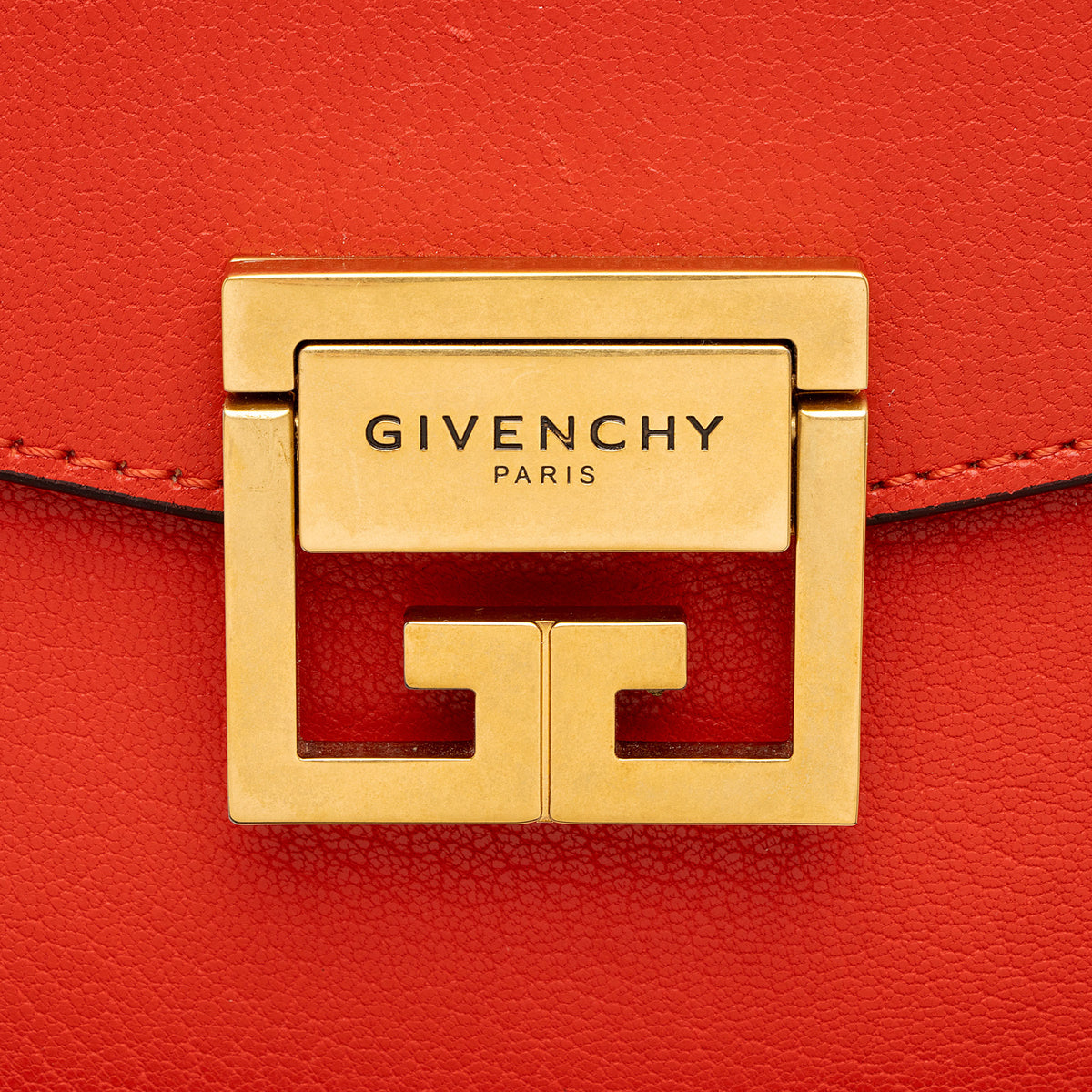 Givenchy Leather Suede GV3 Small Shoulder Bag