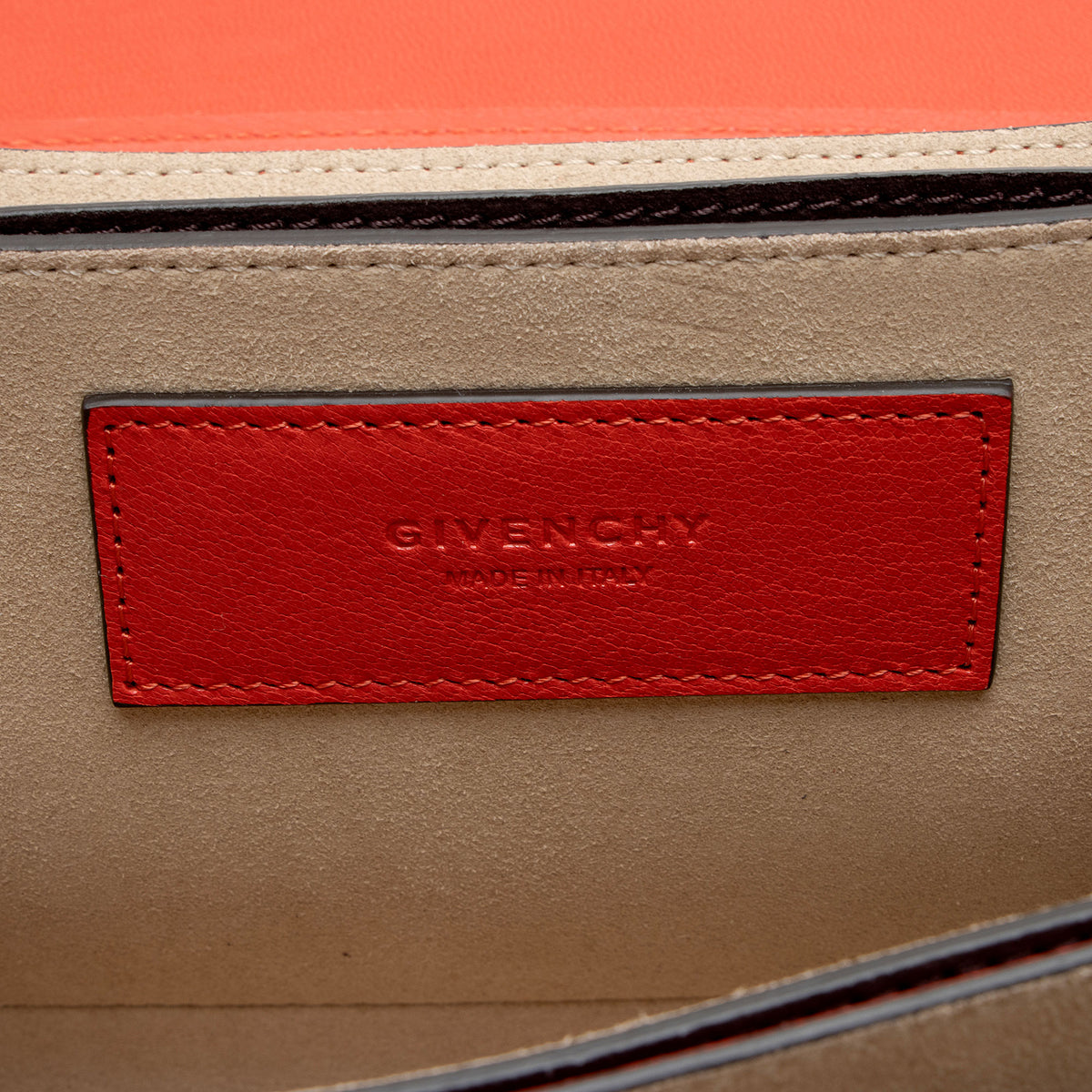 Givenchy Leather Suede GV3 Small Shoulder Bag