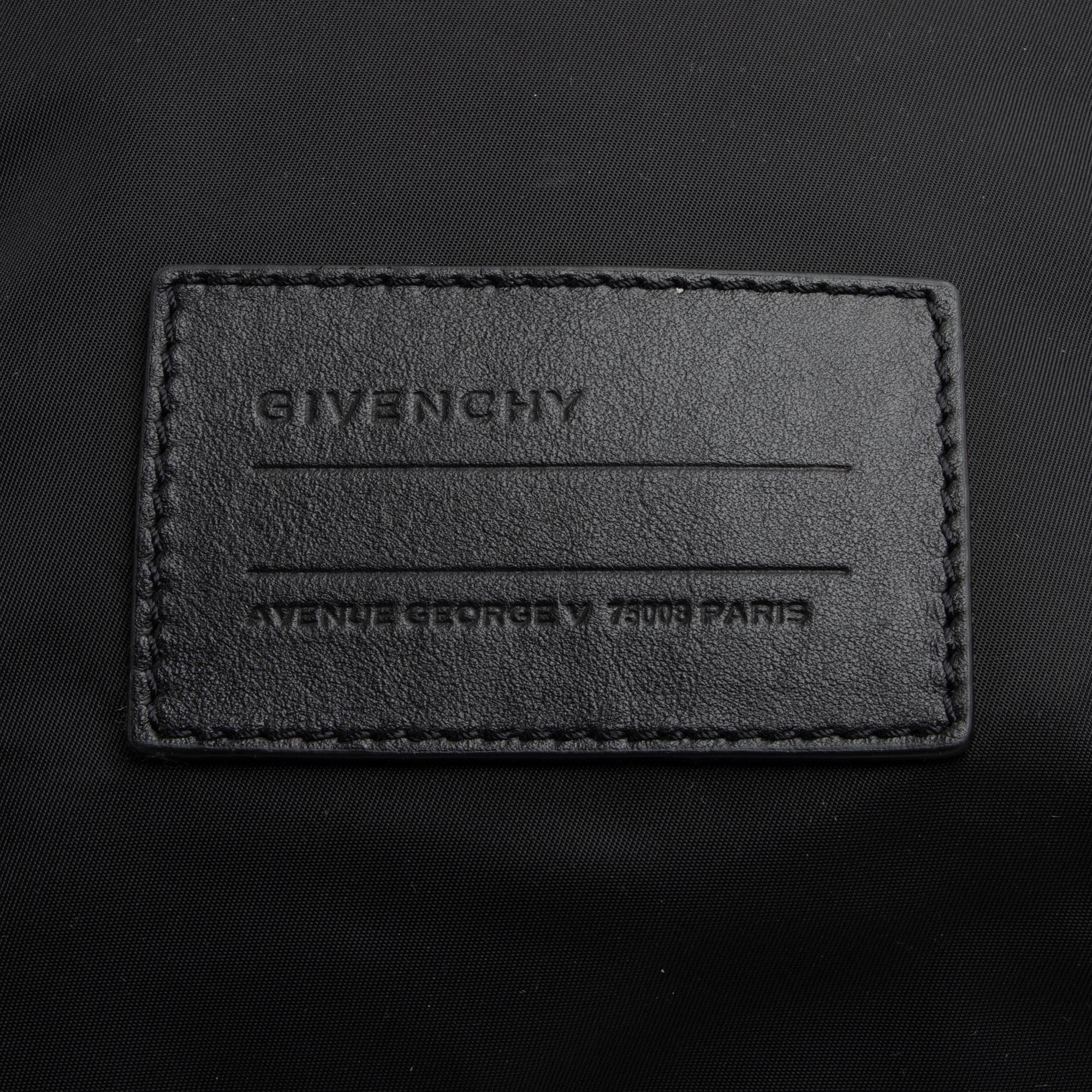 Givenchy Nylon Latex Light 3 Logo Backpack (SHF-23659)