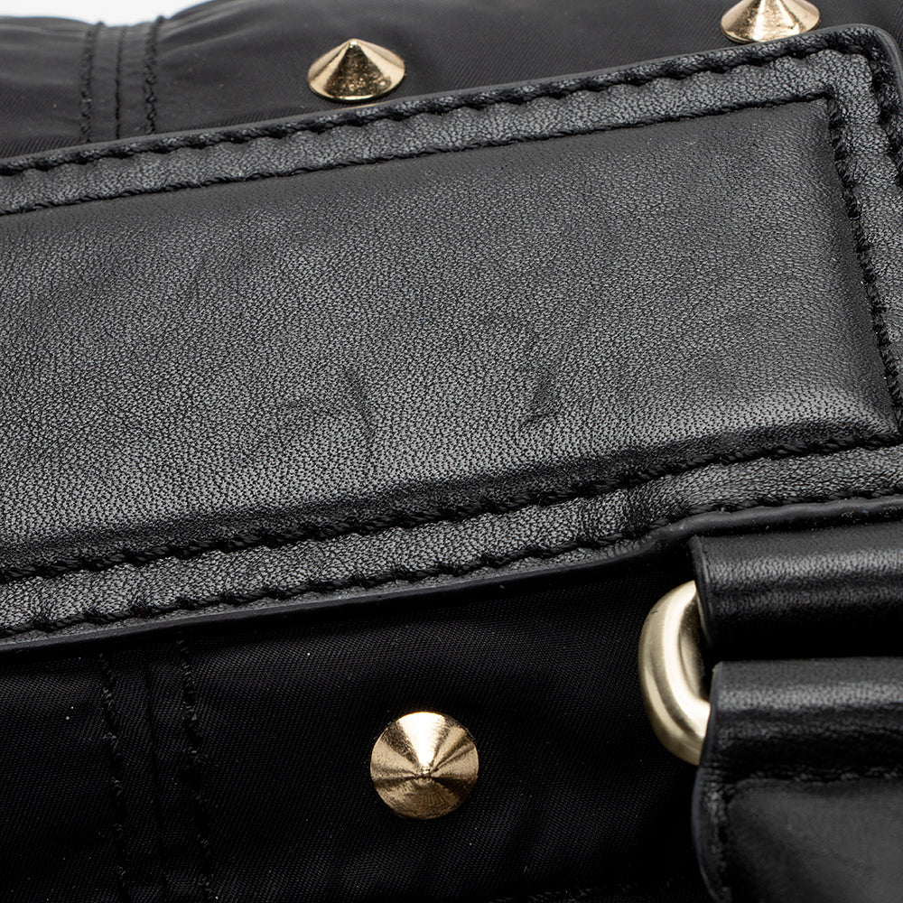 Givenchy Nylon Studded Satchel (SHF-16270)
