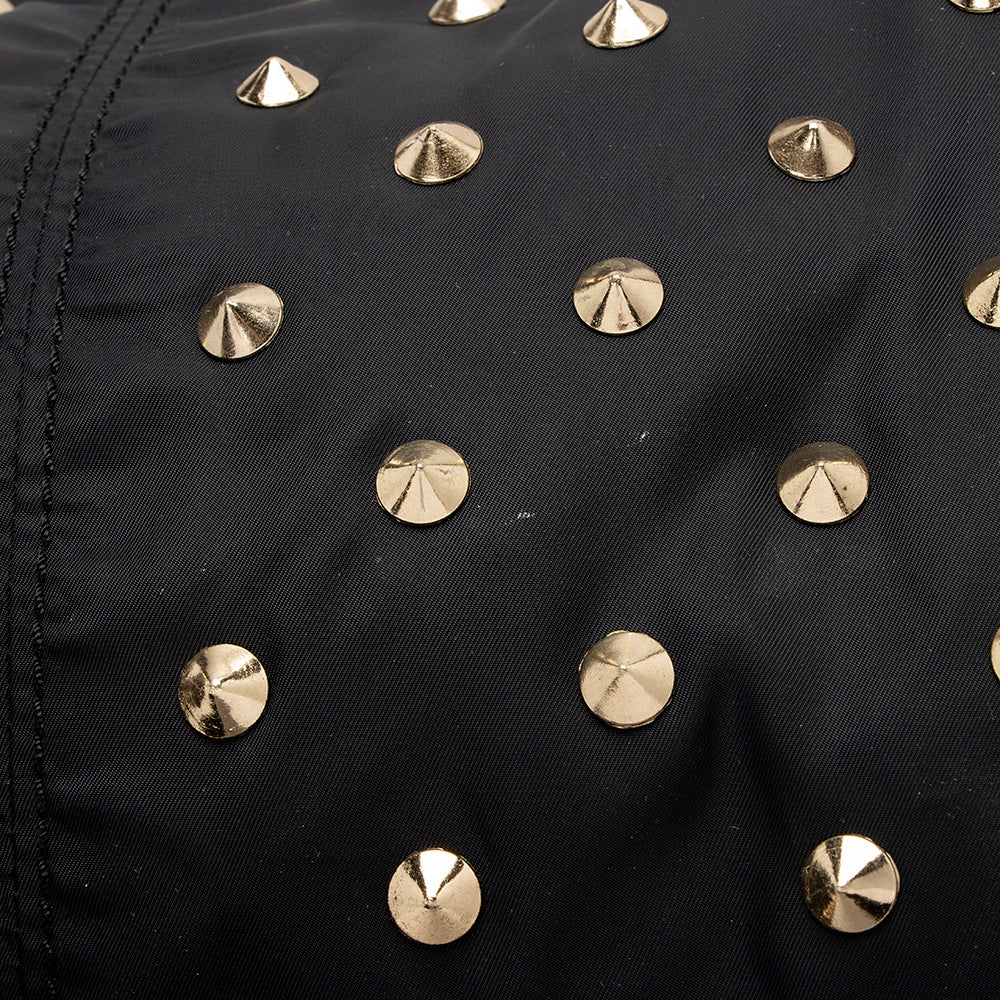 Givenchy Nylon Studded Satchel (SHF-16270)