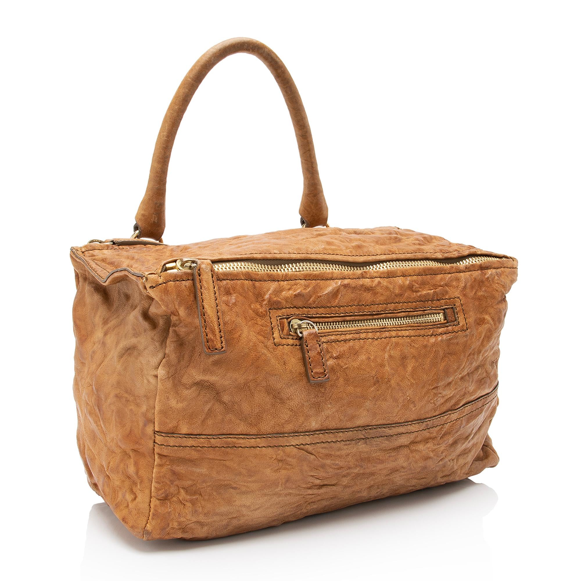 Givenchy Sheepskin Pepe Pandora Medium Shoulder Bag (SHF-Ap5Jv7)