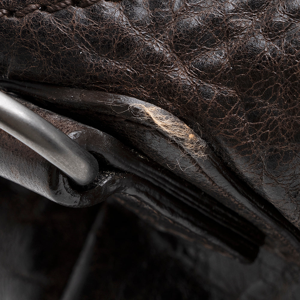 Givenchy Sheepskin Pepe Pandora Large Shoulder Bag (SHF-21646)