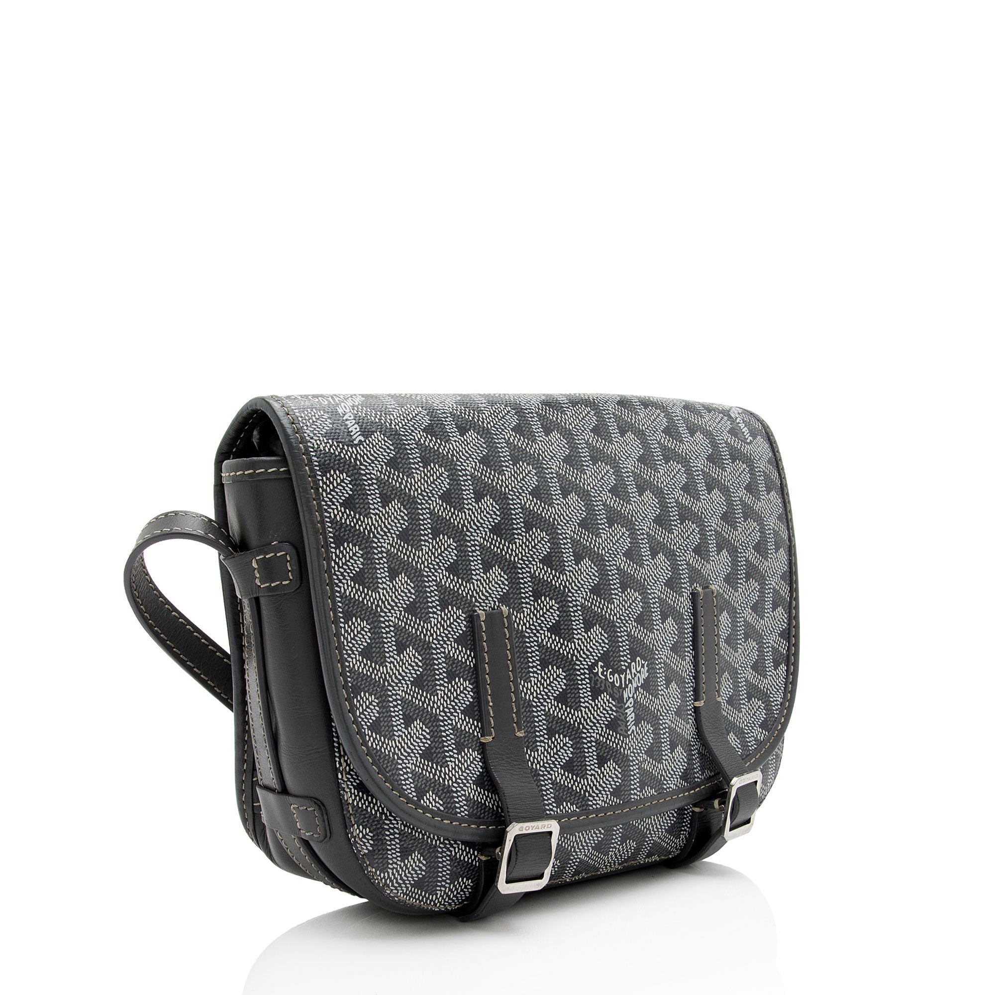 Goyard Goyardine Belvedere PM Messenger Bag (SHF-bfTOOS)