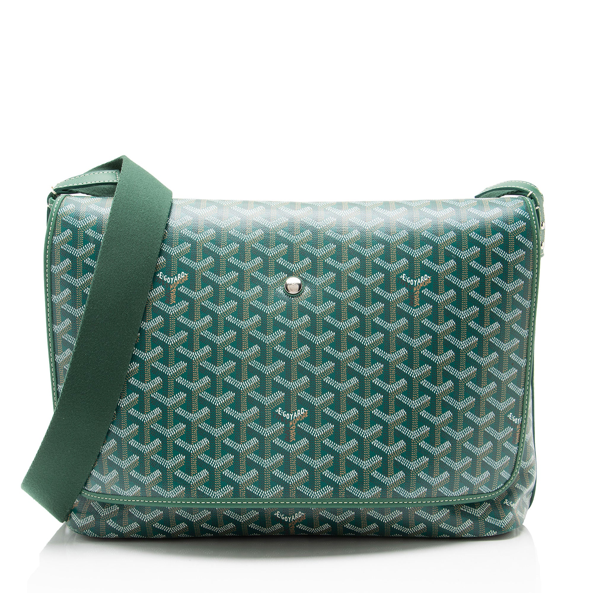 Goyard Goyardine Canvas Capetien MM Messenger